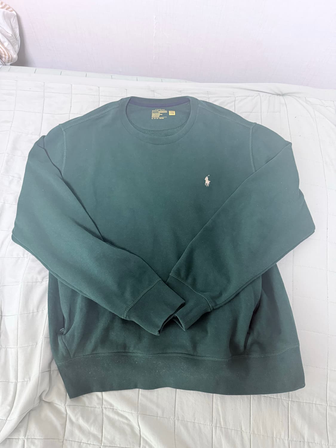 폴로랄프로렌 맨투맨 그린 xl(110) 상품이미지1