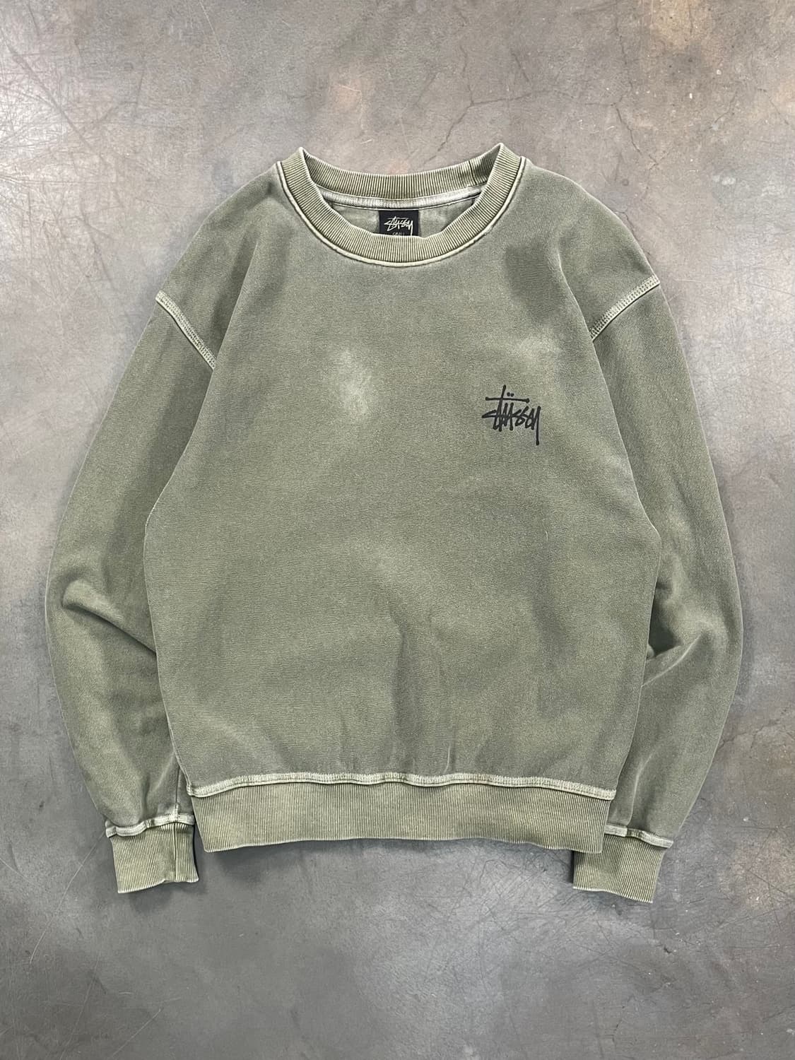 스투시 스탁로고 스웻셔츠 상품이미지3