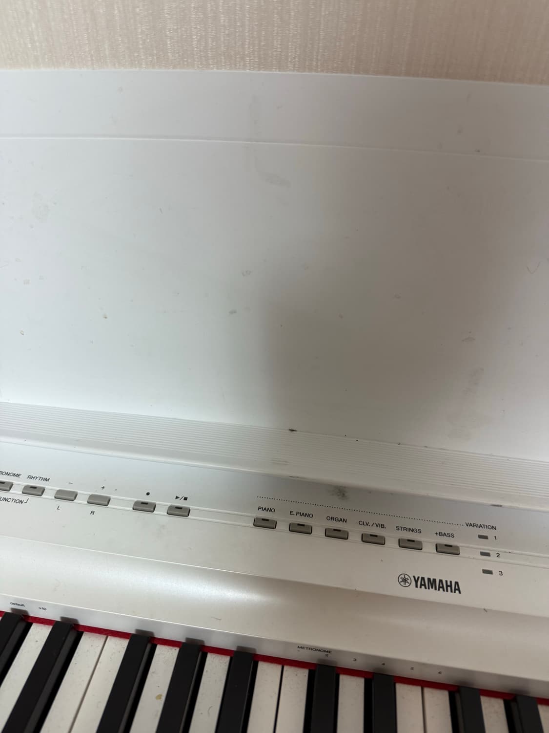 야마하 전자피아노 P125 화이트 상품이미지3