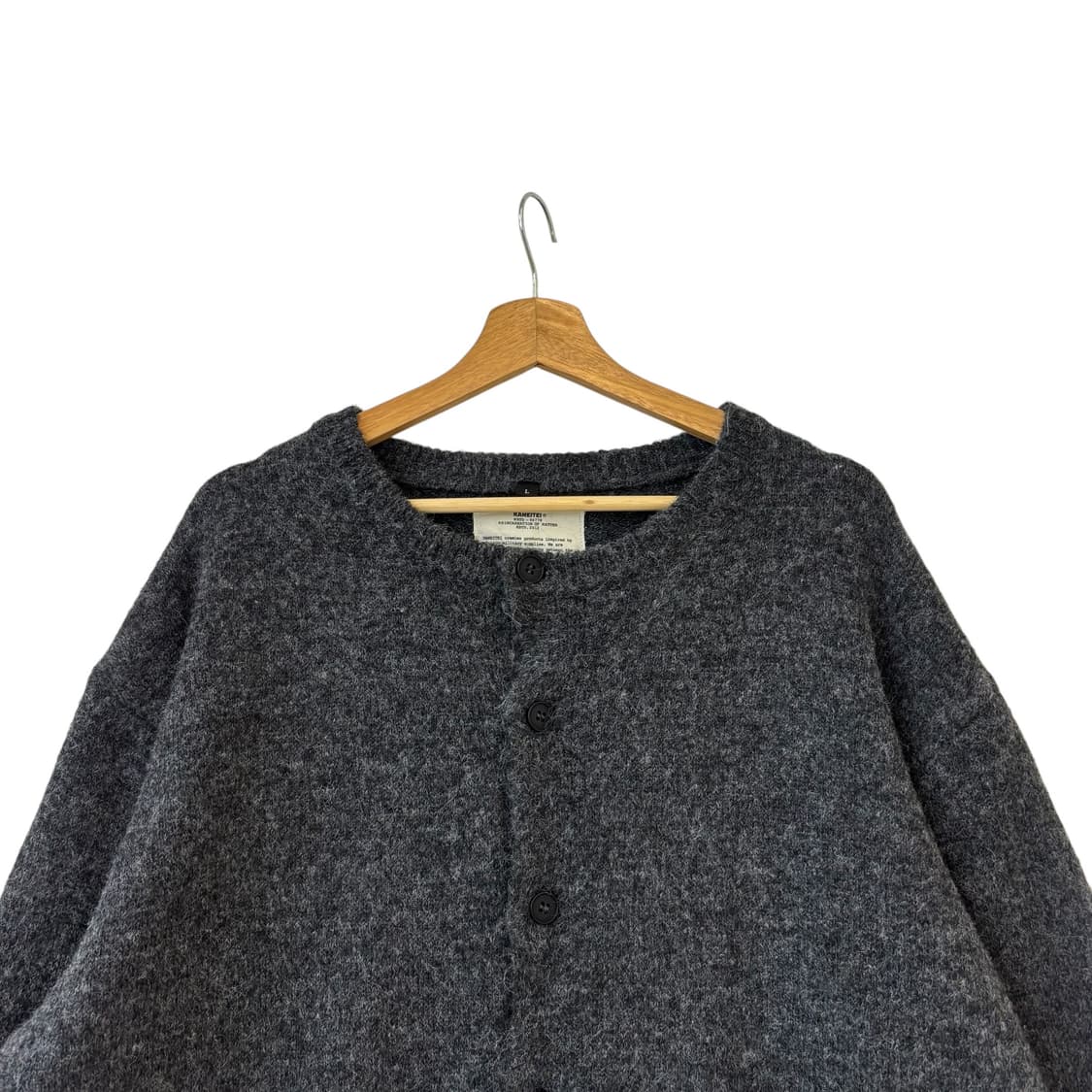 카네이테이 라운드넥 가디건 상품이미지2