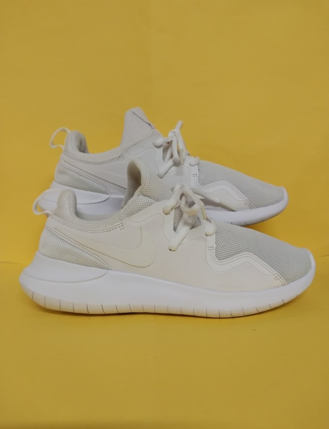 여성 나이키 테센 화이트 운동화 (245) 상품이미지3