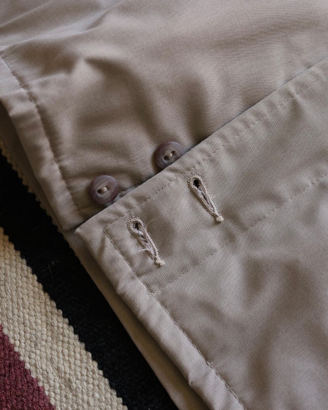 맥그리거 60s 다크론/파일 니트칼라 봄버 자켓 상품이미지6