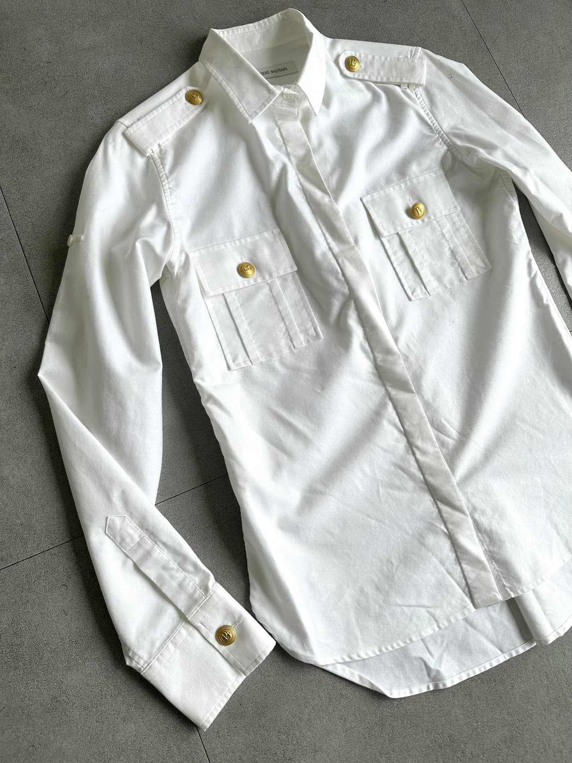 발망 나폴레옹 견장 셔츠 상품이미지2