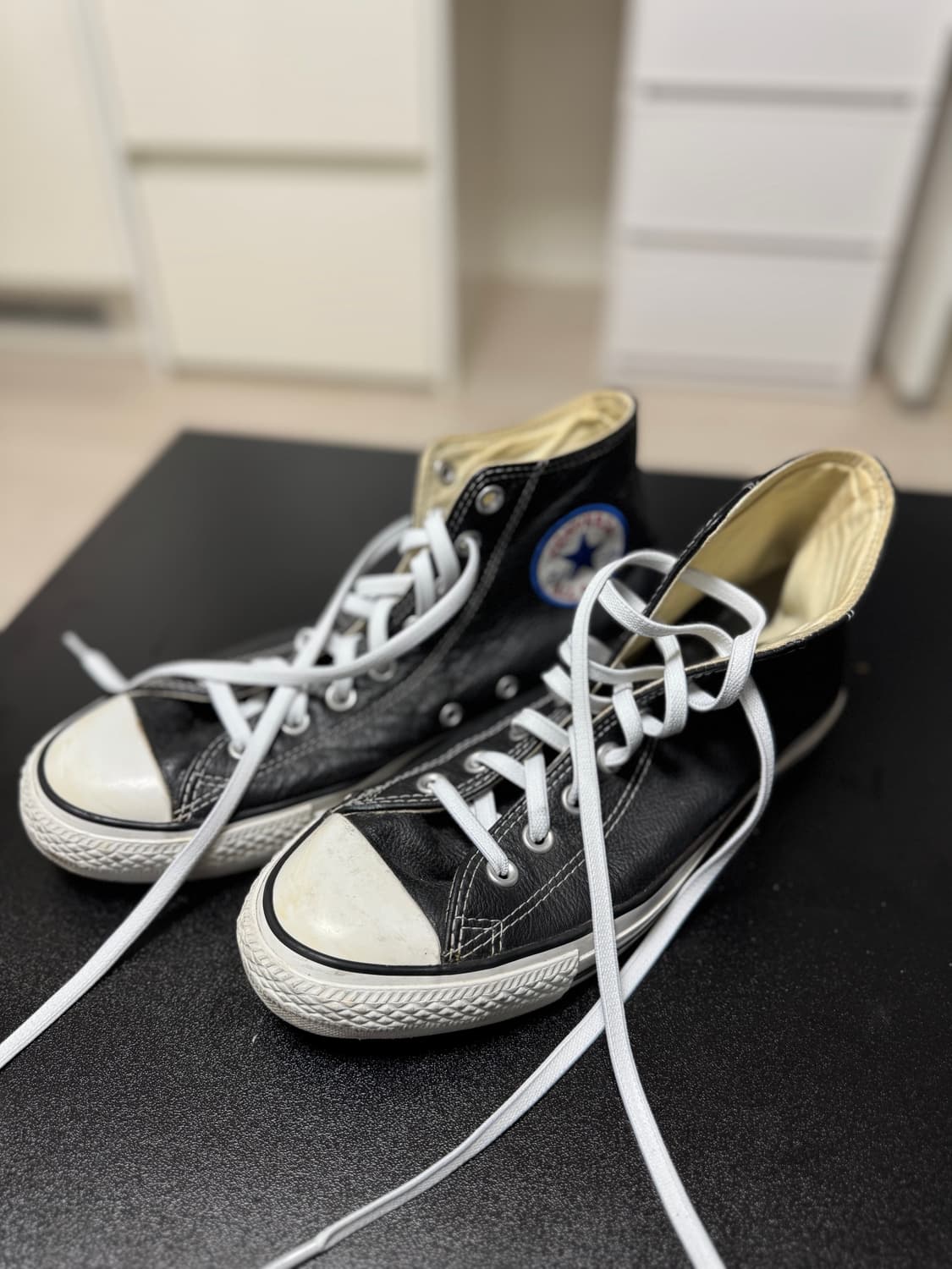 컨버스 올스타 하이  아이로봇 별주 가죽 스니커즈 270 상품이미지1