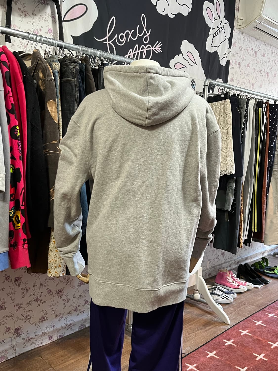 메종키츠네 칠랙스 폭스 패치 클래식 후드 상품이미지2