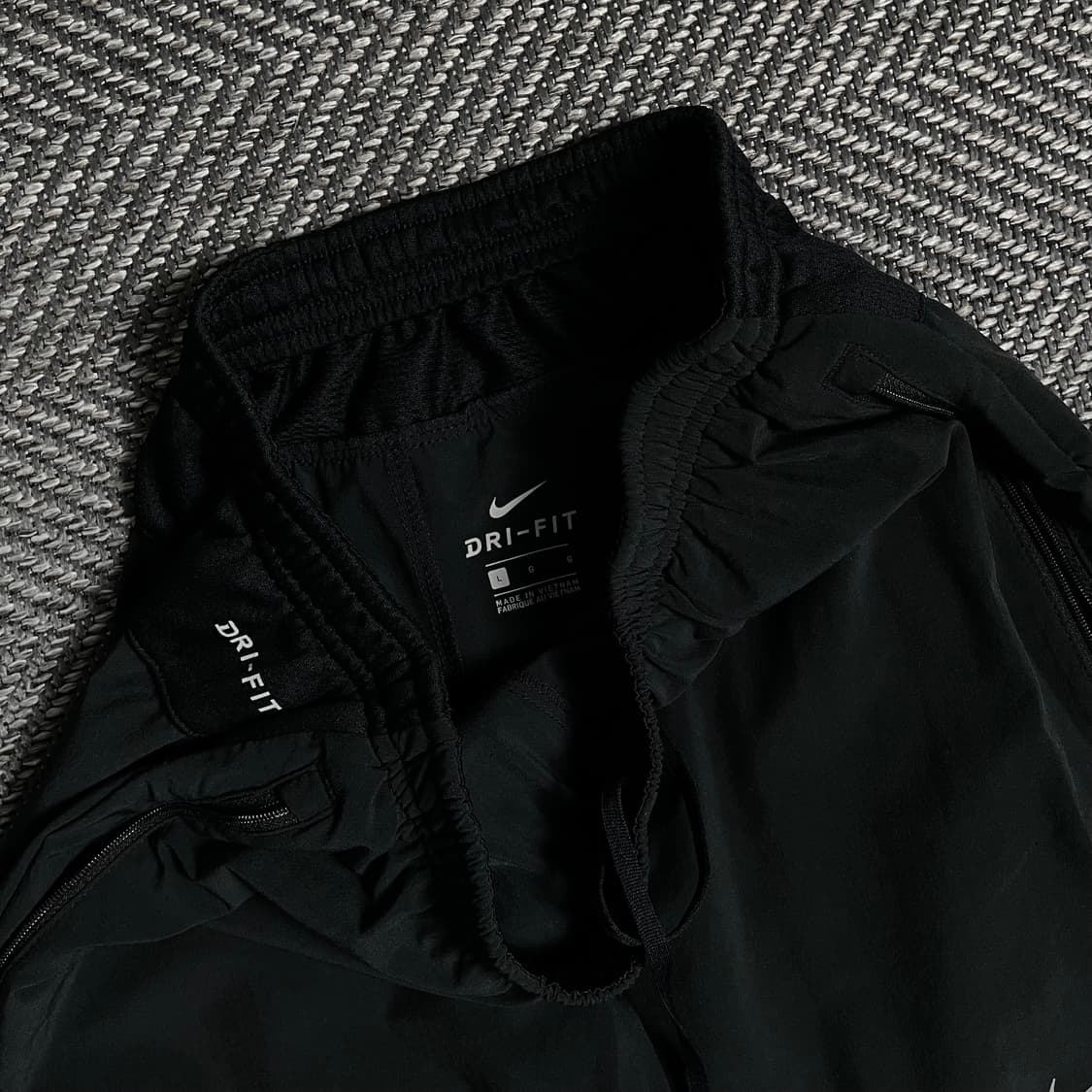 나이키 스우시 드라이핏 러닝 우븐 팬츠 블랙y 4865 상품이미지5