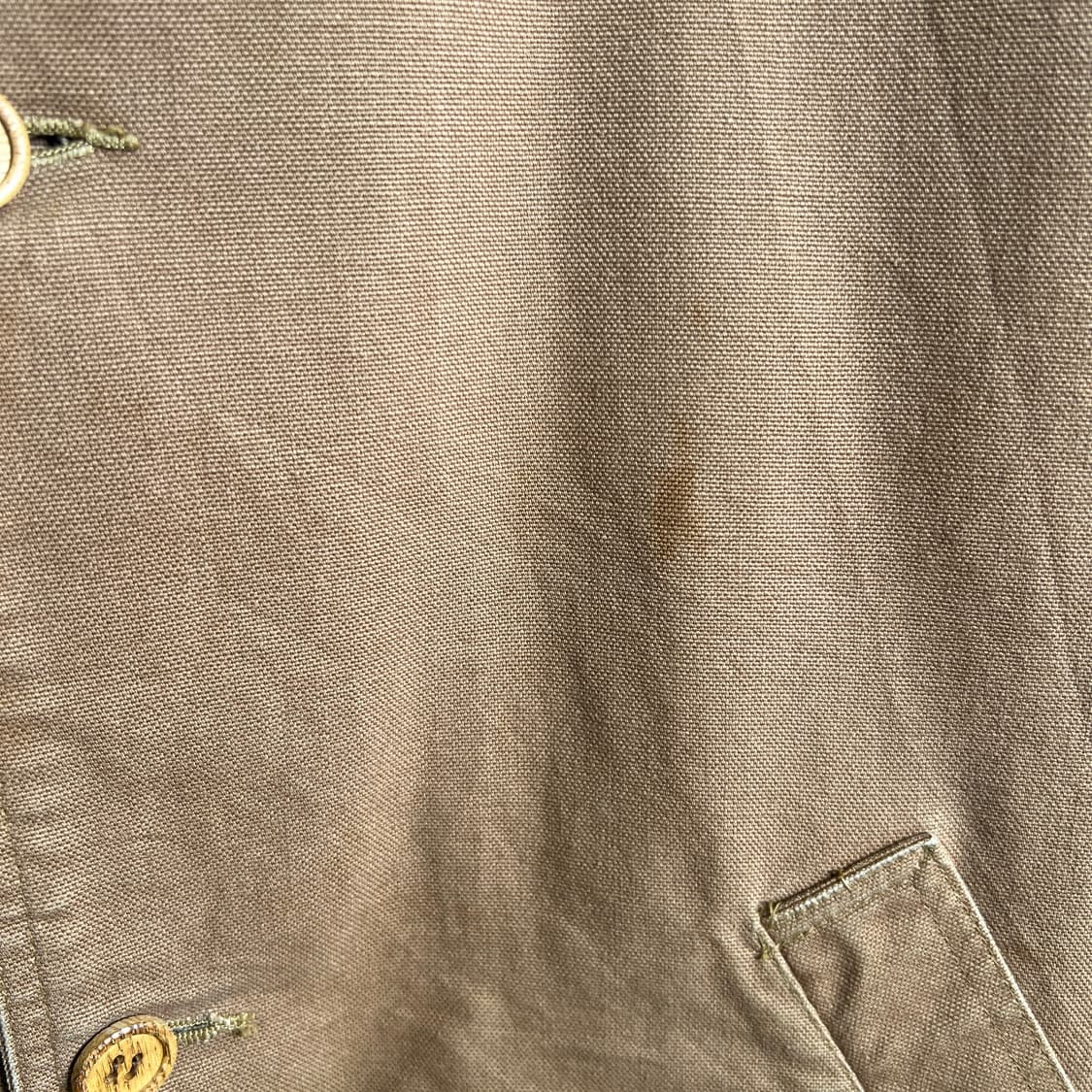 ALLIX 빈티지 브라운 코튼 워크 자켓 상품이미지7