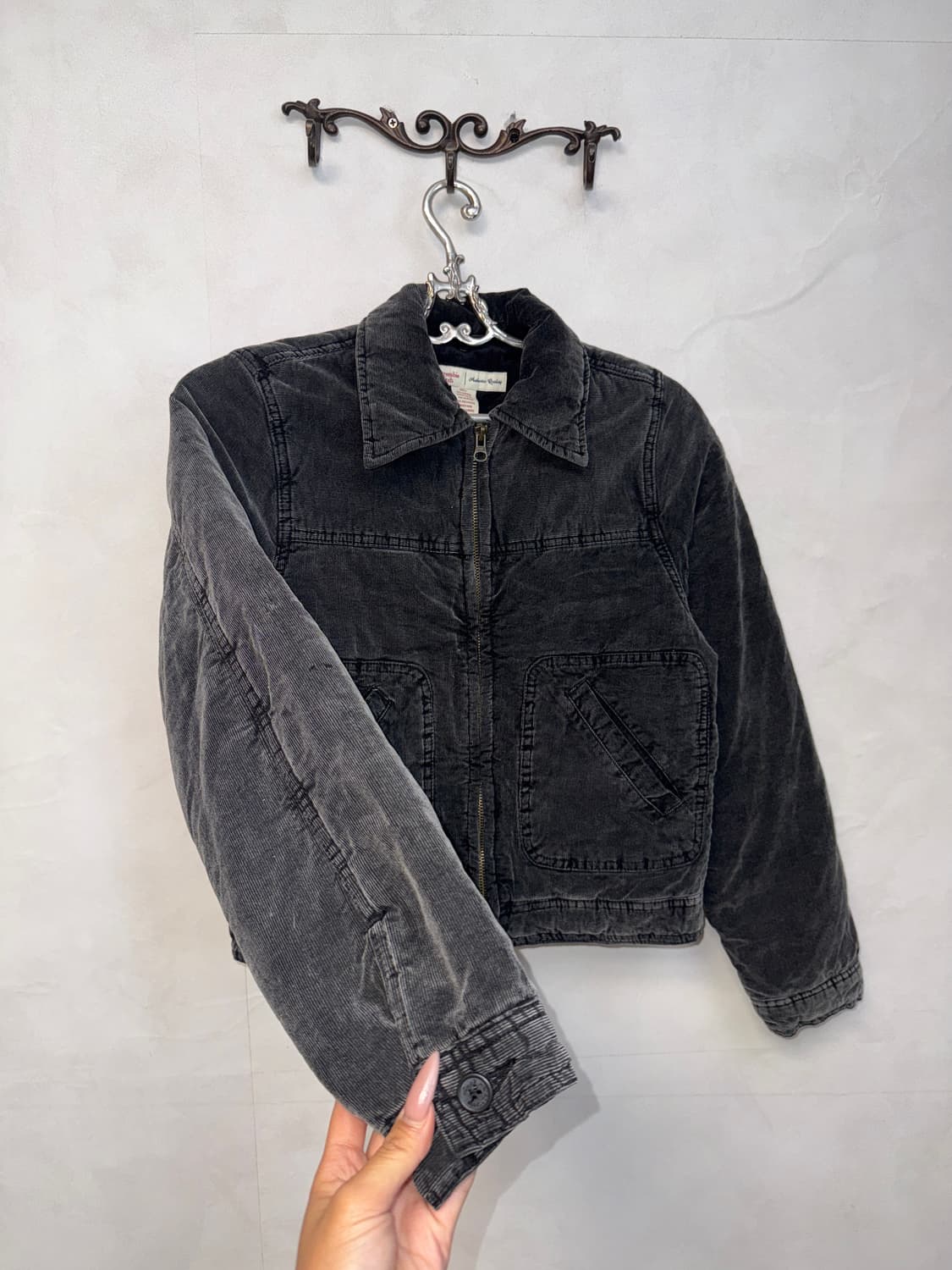 Abercrombie charcoal corduroy 투웨이 자켓 상품이미지4