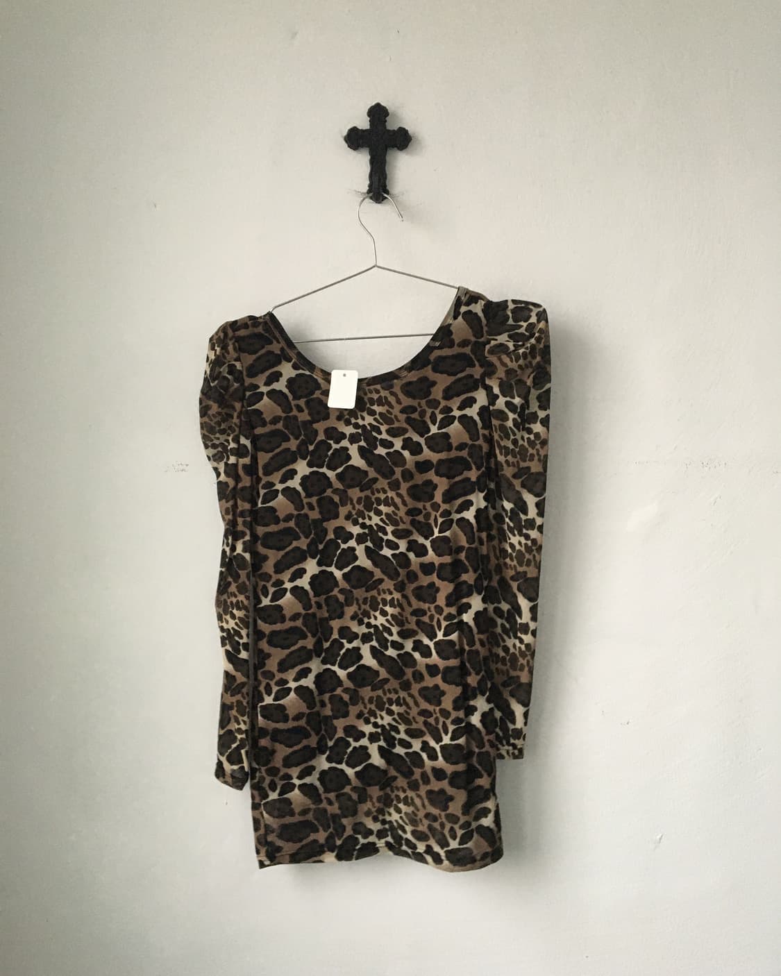 Leopard pattern top 상품이미지3