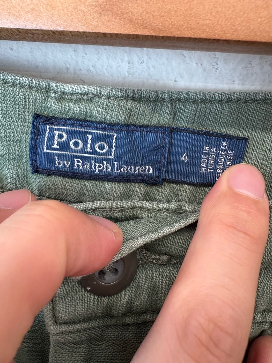 폴로랄프로렌 큐알라벨 퍼티그 팬츠 상품이미지8