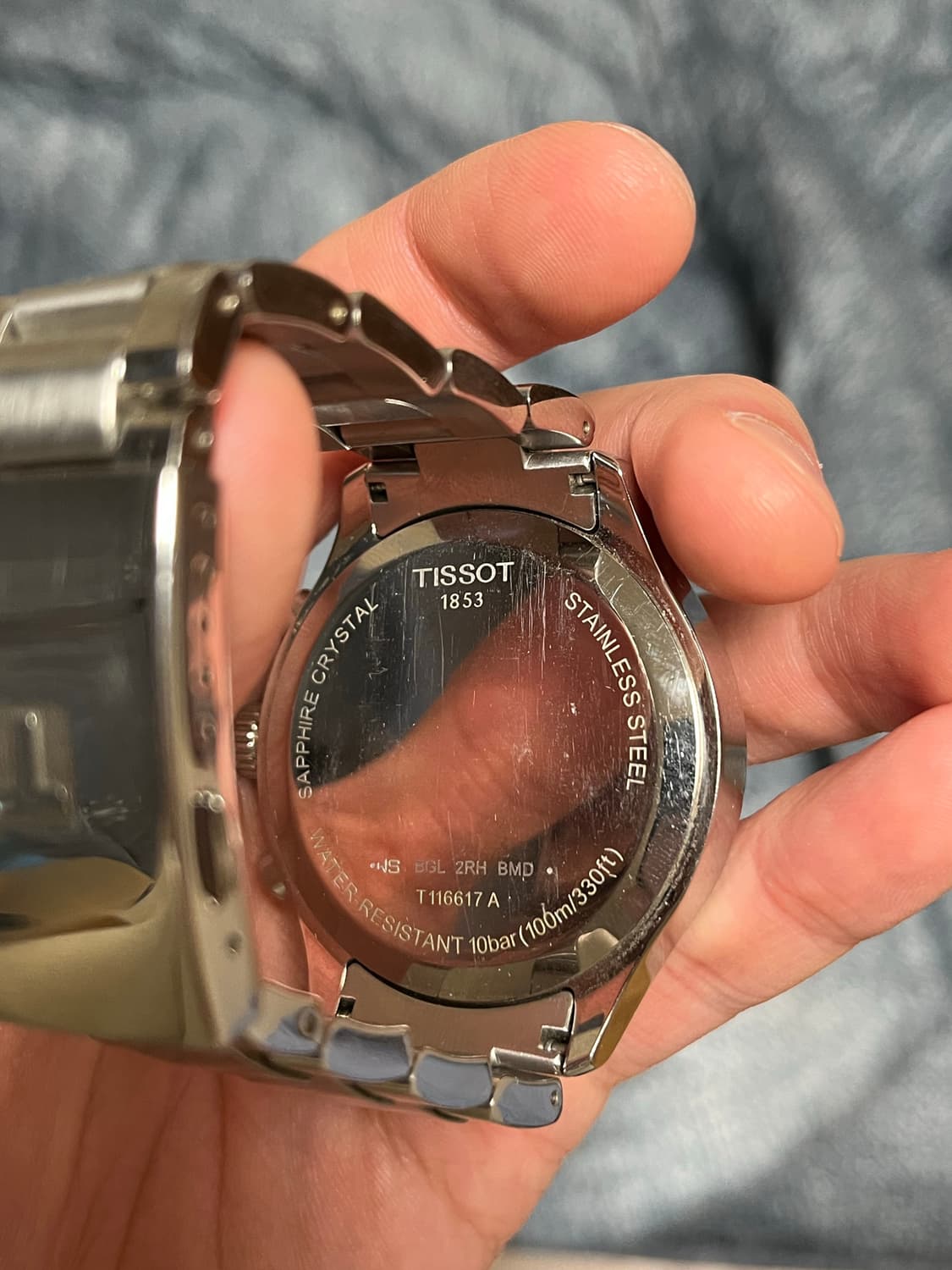 티쏘 크로노 XL 실버 상품이미지3