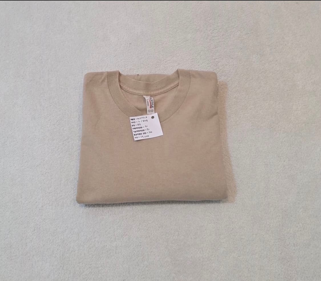 ALSTYLE 무지 반팔티 상품이미지4