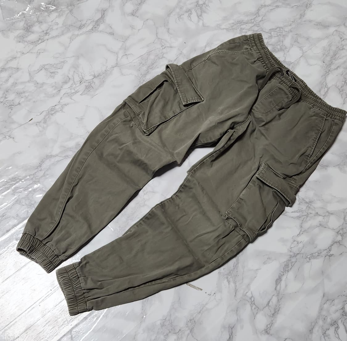 디키즈 카키 카고 조거 바지 빈티지 상품이미지4