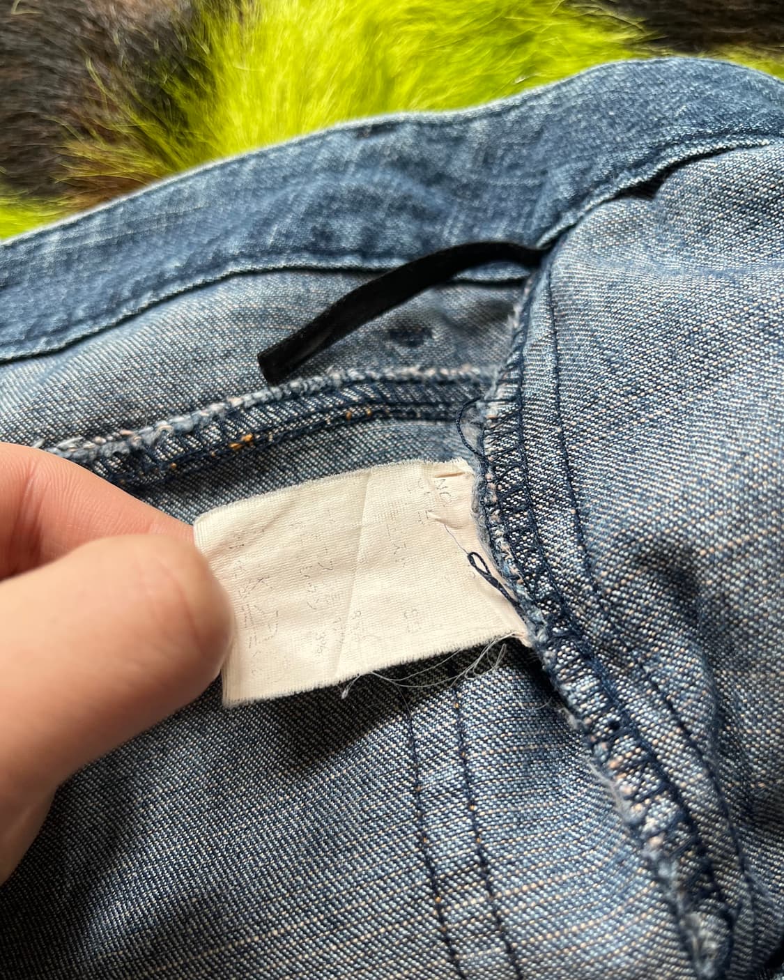 Old Western Lace-up Bell Bottom Jeans 상품이미지8