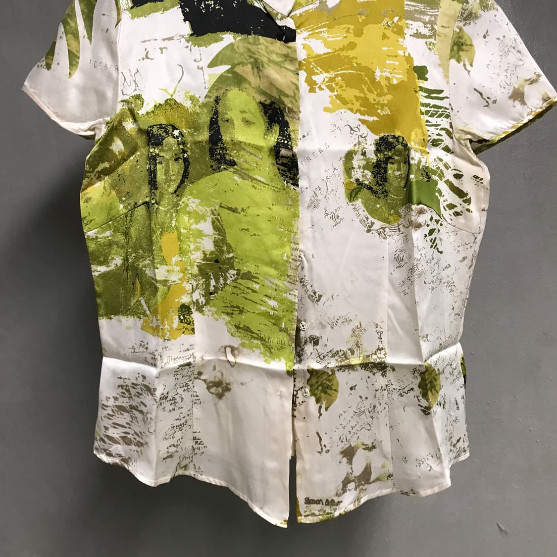 아이스버그 실크 반팔 셔츠 M(W) 상품이미지3