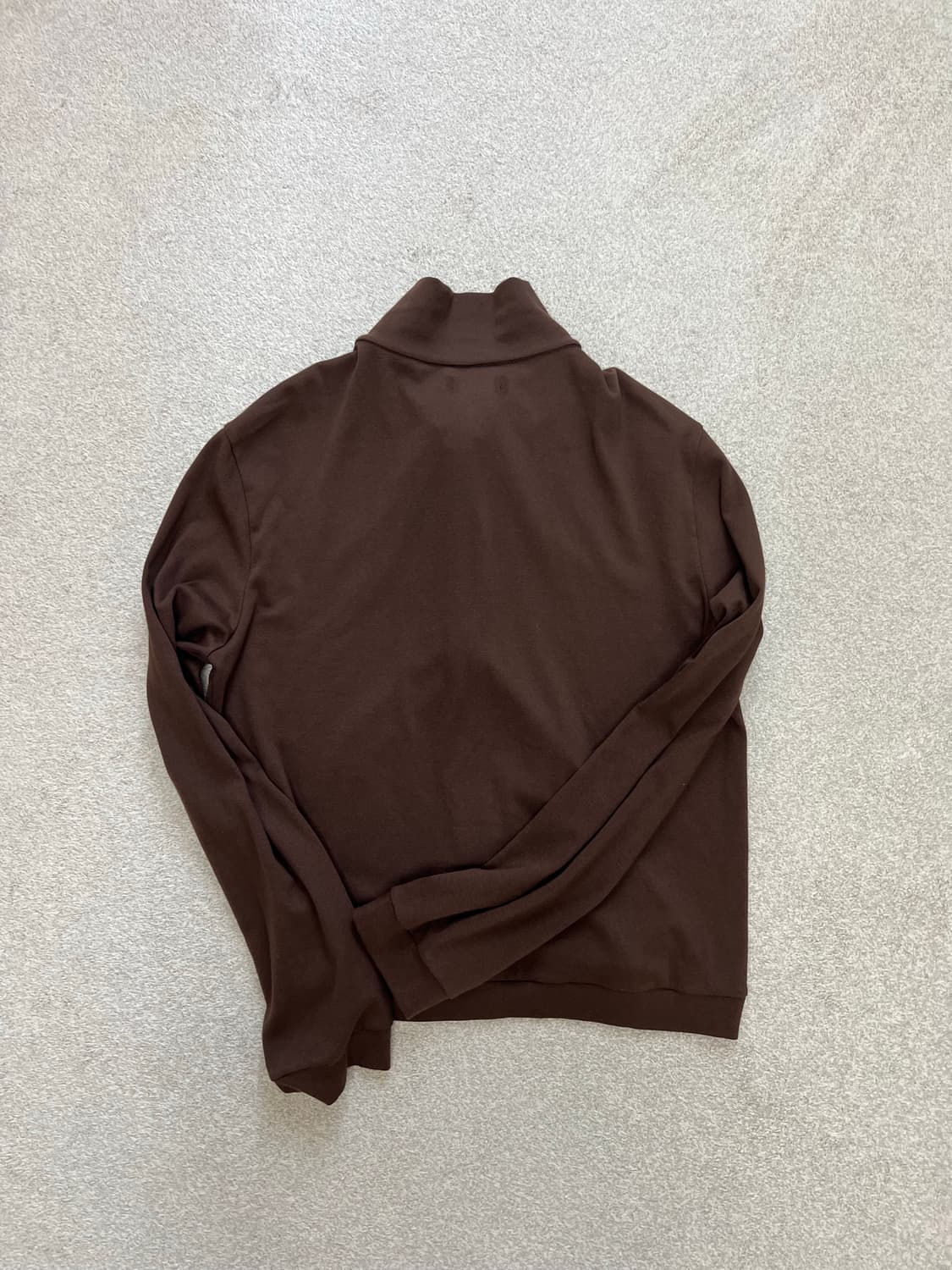 머듈 넥집업 브라운 3사이즈 상품이미지4