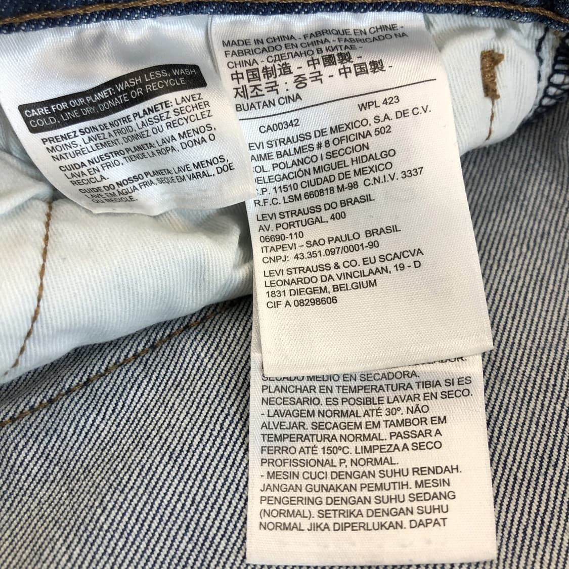 리바이스 LEJ 512 엔지니어드진 프리미엄청바지 30 인치  상품이미지7