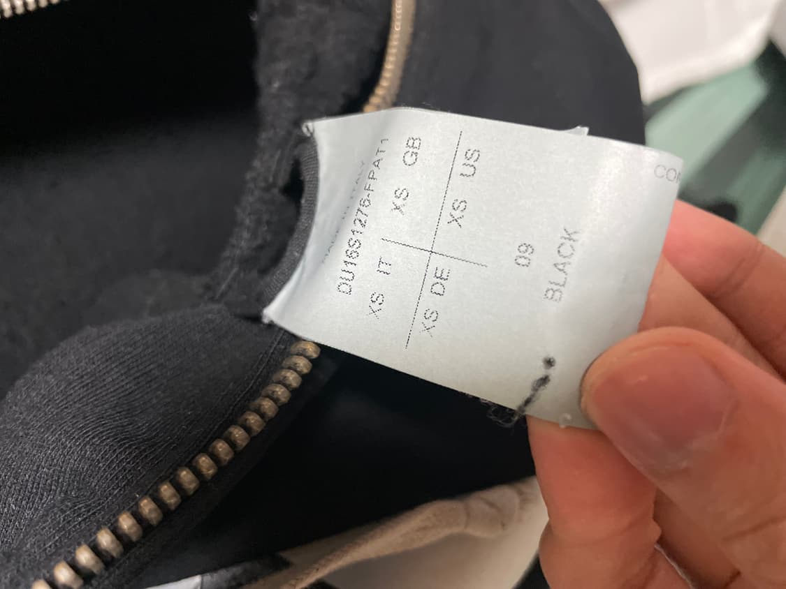 16ss 릭오웬스 후드집업 상품이미지3