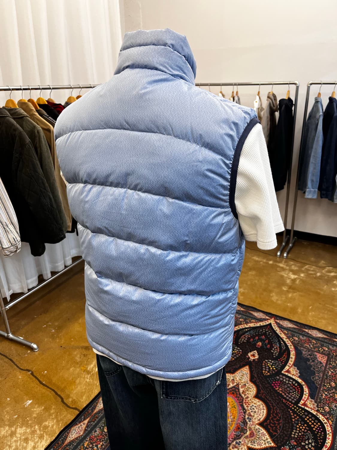 파타고니아 구스다운 푸퍼 베스트 스카이블루 상품이미지6