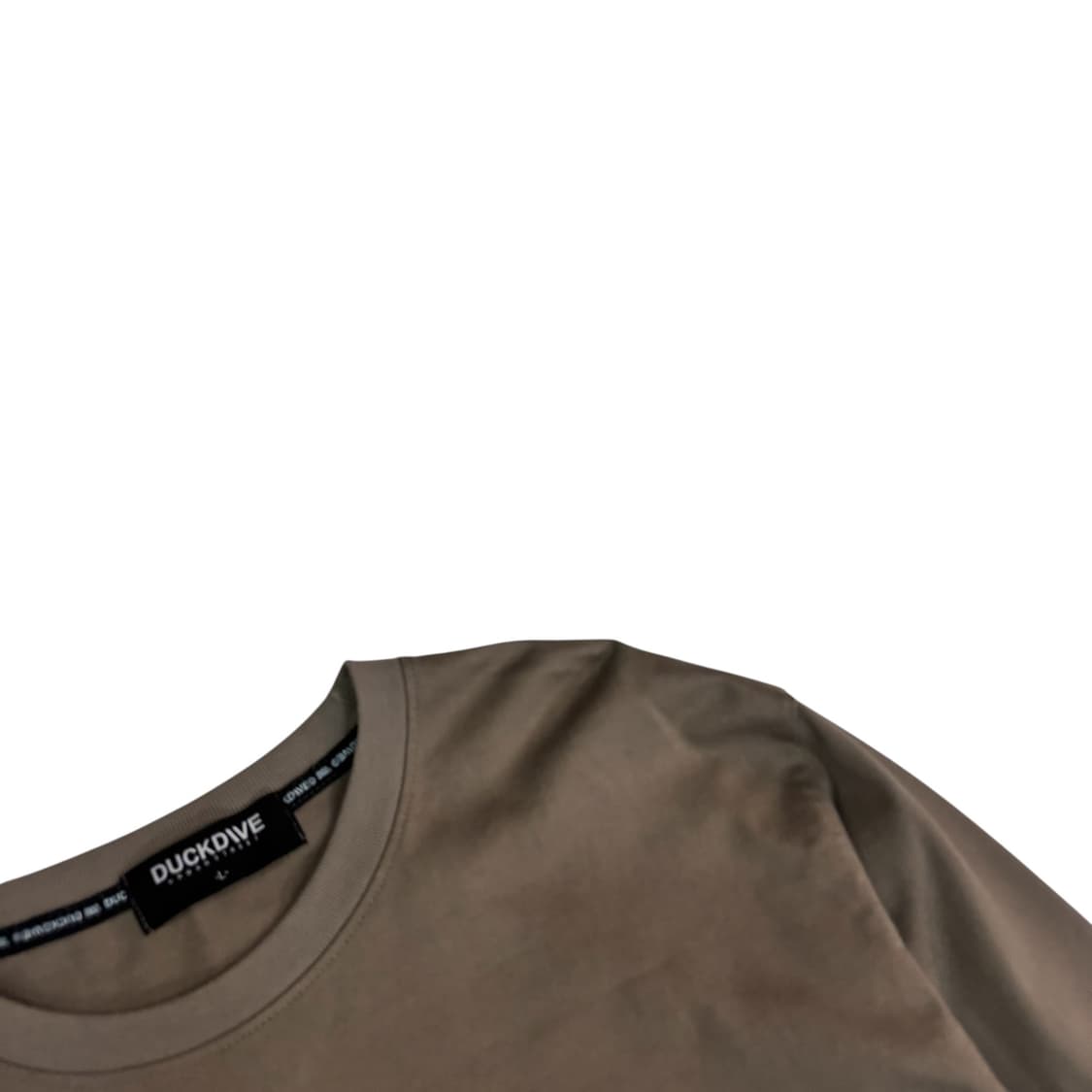 덕다이브 로고 카키 롱 슬리브 상품이미지3