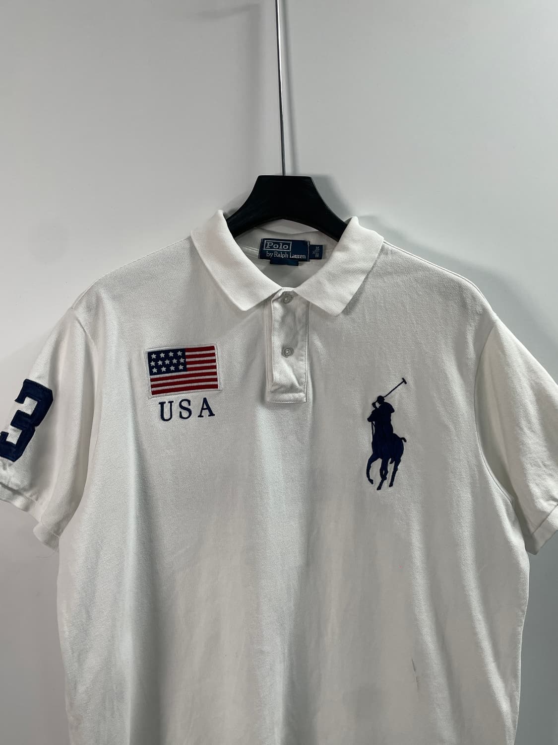 폴로 랄프로렌 빅포니 USA 성조기 반팔 카라티 (on.517) 상품이미지2