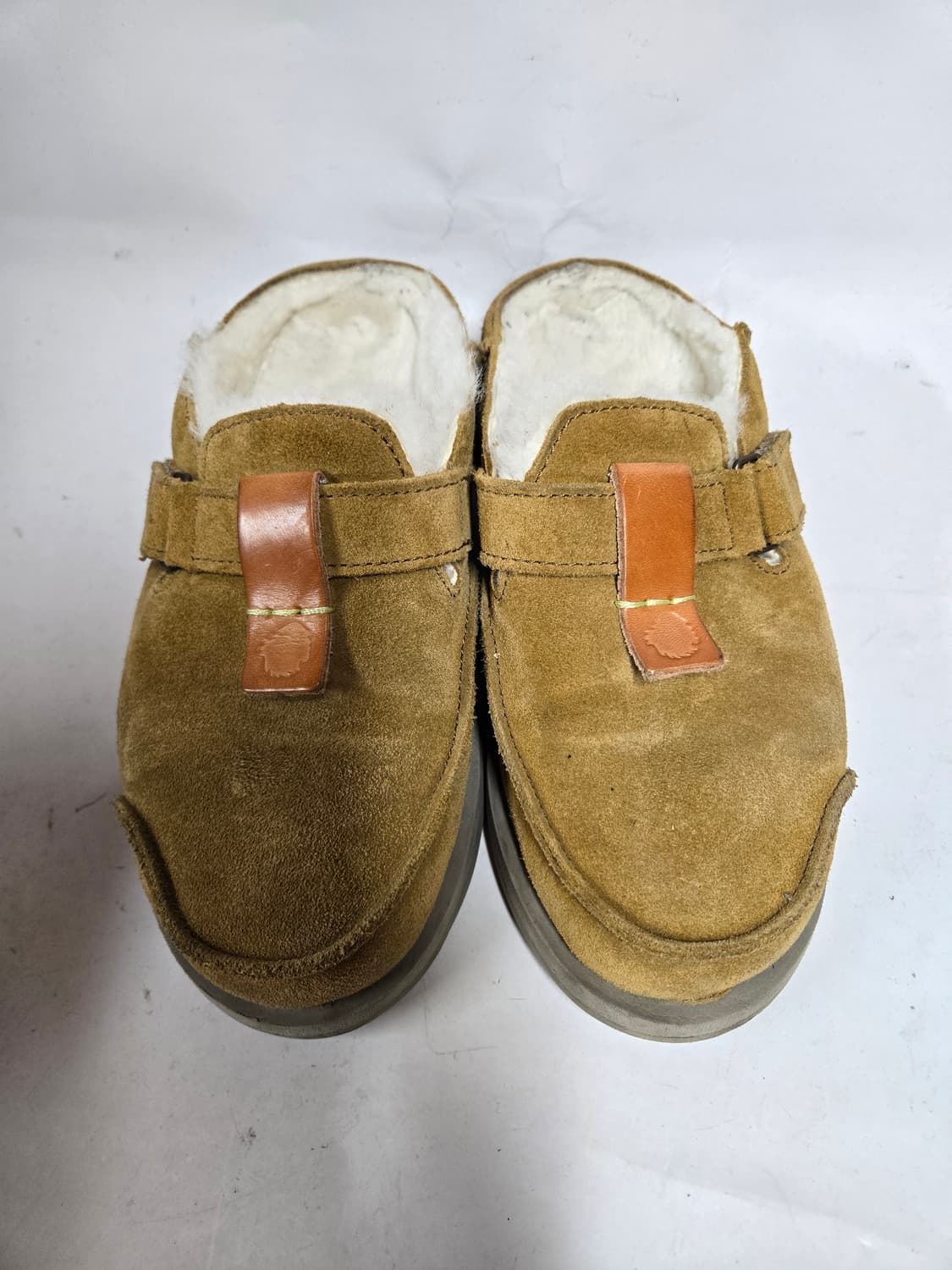 사토리산 스웨이드 털 안감 슬리퍼 230~235 상품이미지2