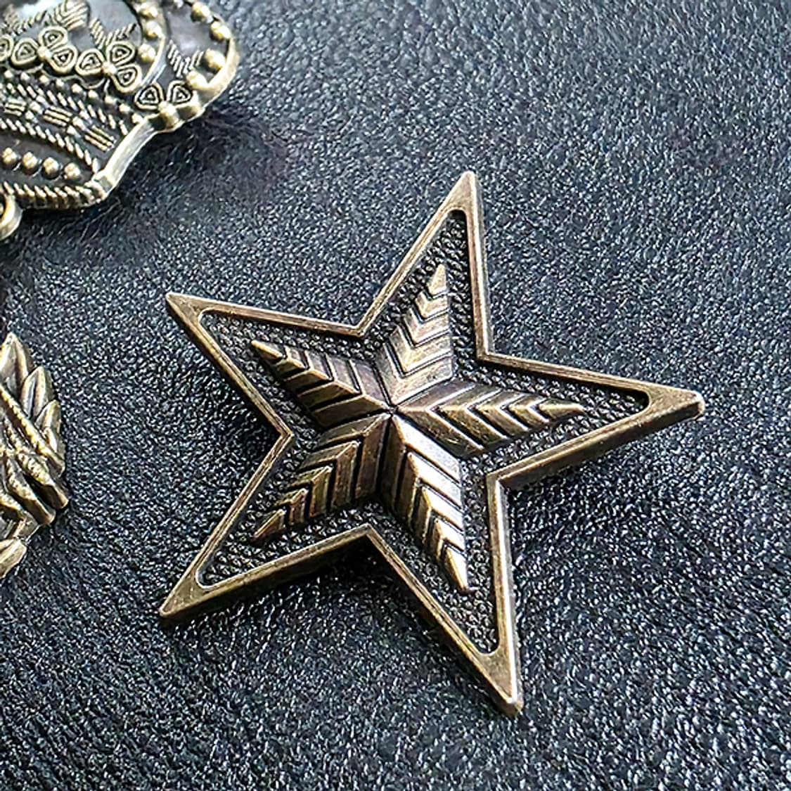 Eagor 브로치 남자 여자 엔틱 빈티지 왕관 독수리 상품이미지3