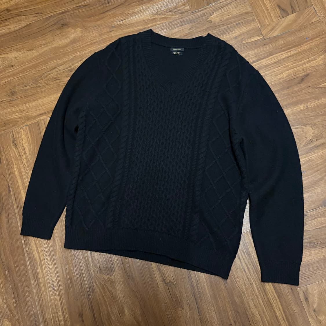 MASSIMO DUTTI WOOL V-NECK KNIT 상품이미지4