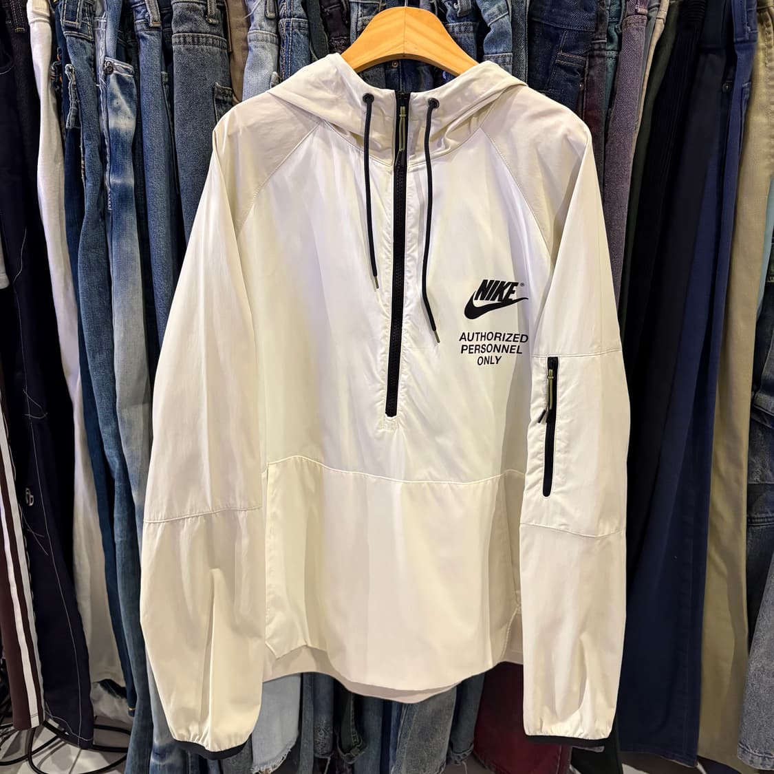 나이키 우븐 언라인드 백로고 후드 아노락 상품이미지3