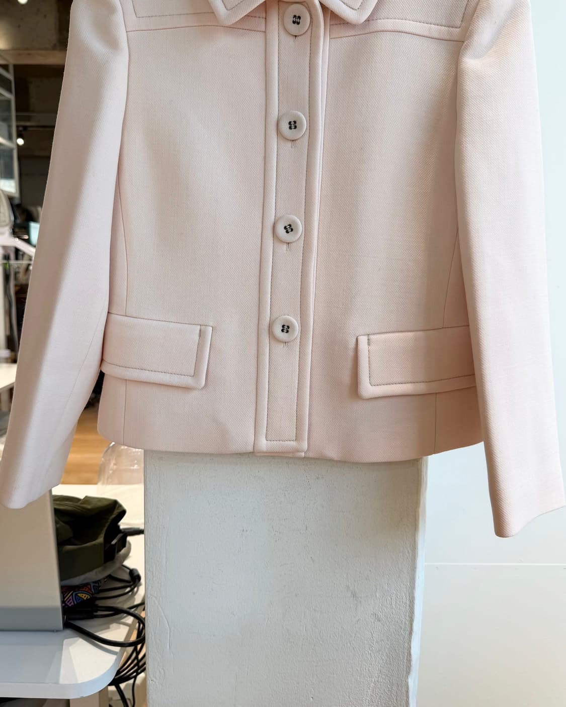 보테가 베네타 핑크 블레이저 셋업 상품이미지4