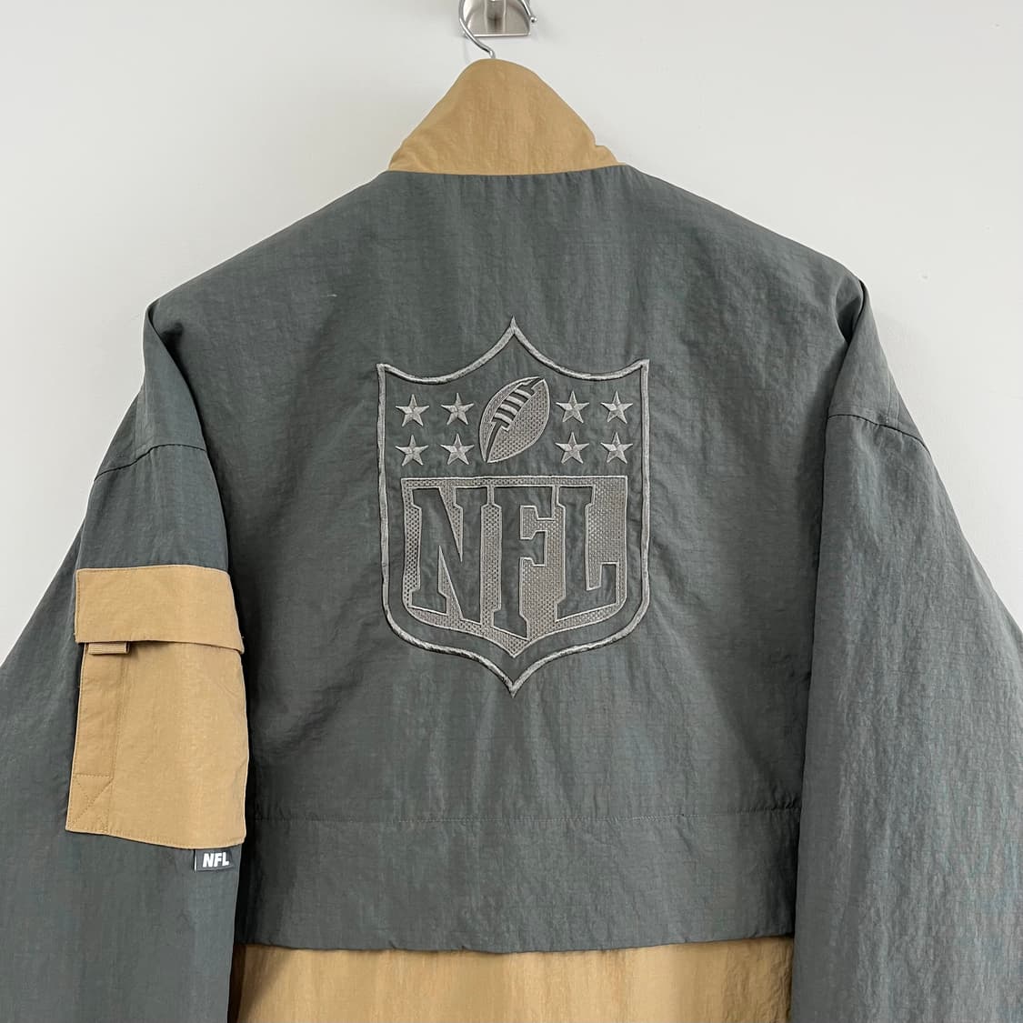 NFL 나이티 블럭 반집업 아노락 상품이미지5