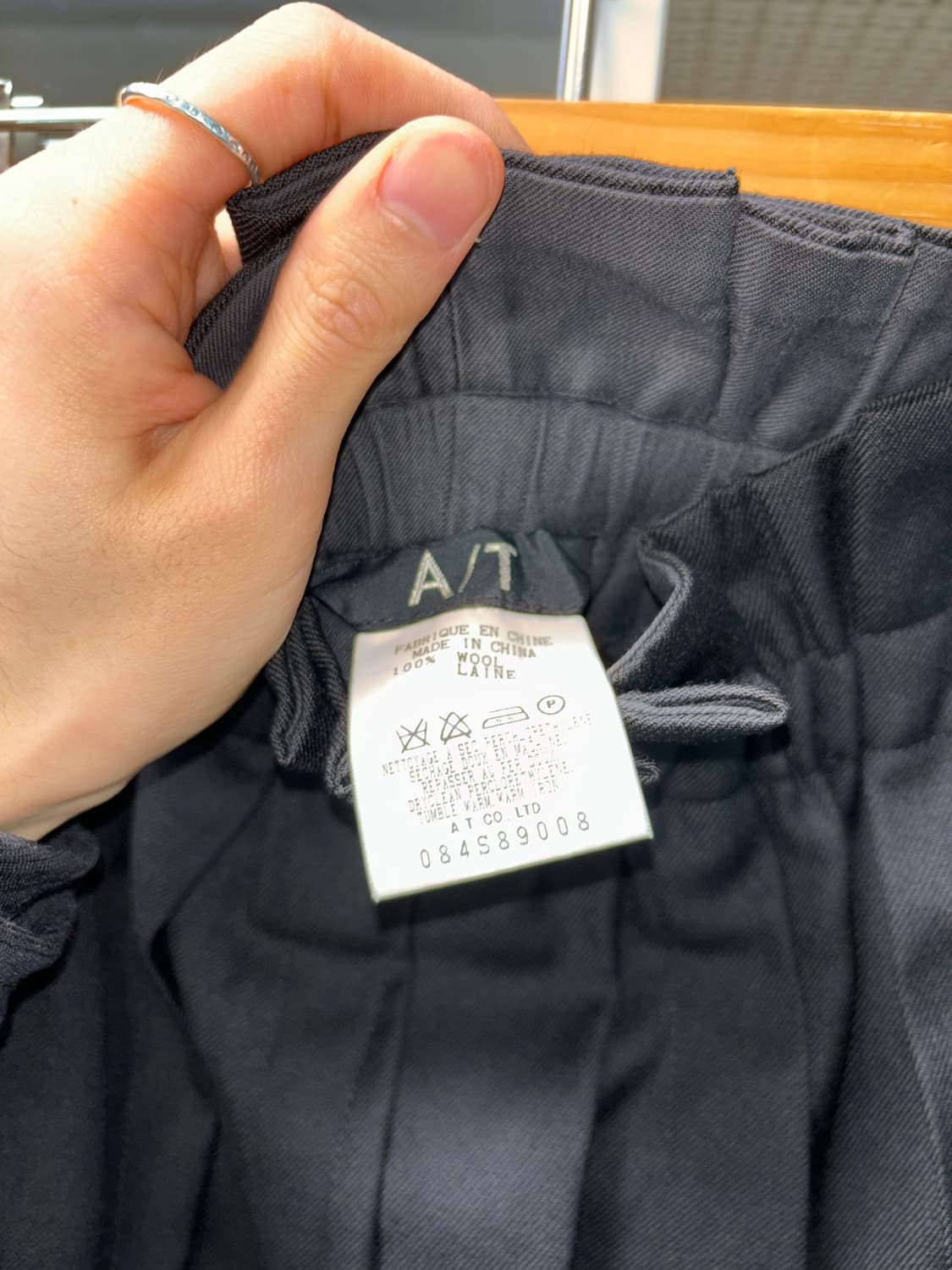 아츠로 타야마 게더 스커트 상품이미지3