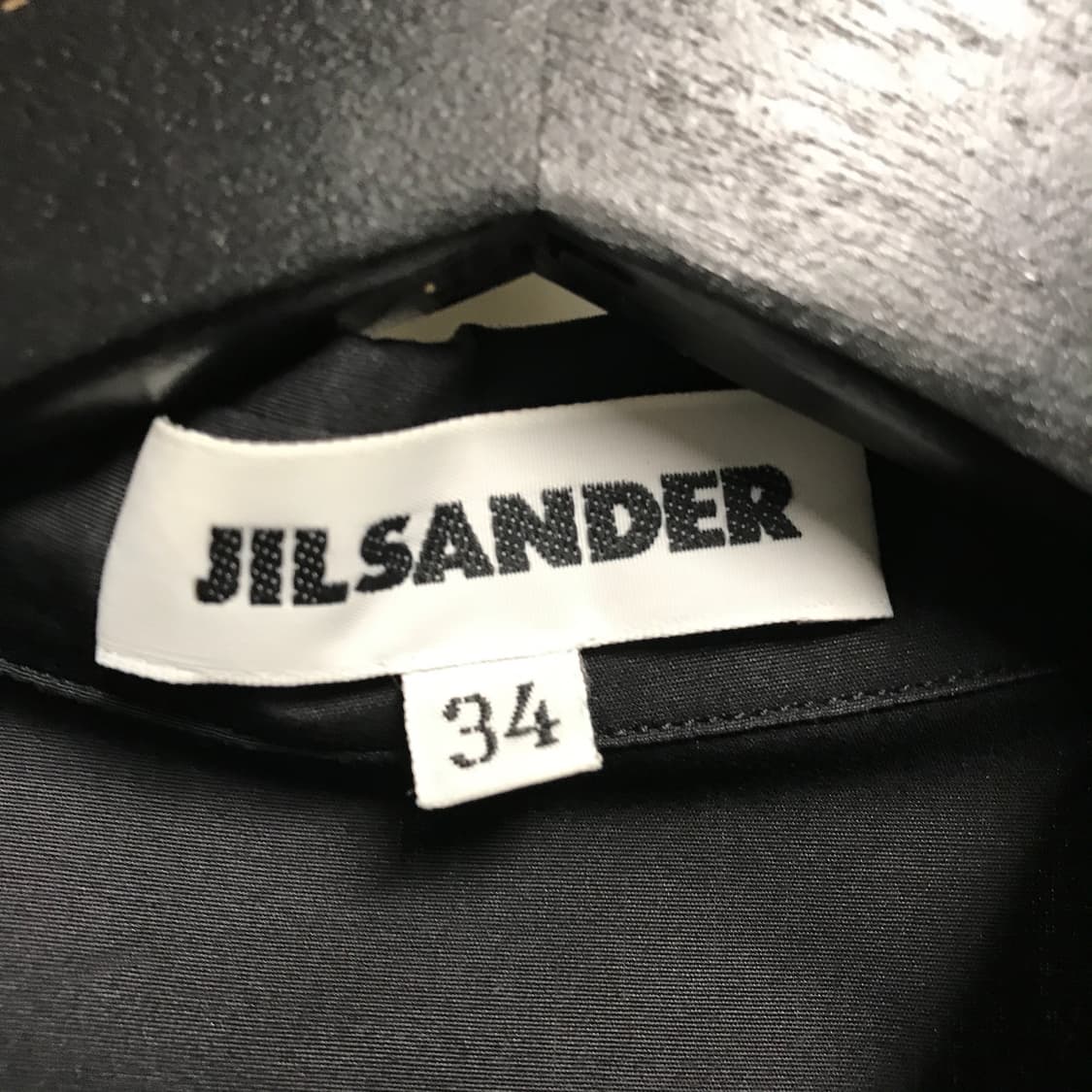 질샌더 블랙 셔츠 34(W) 상품이미지4