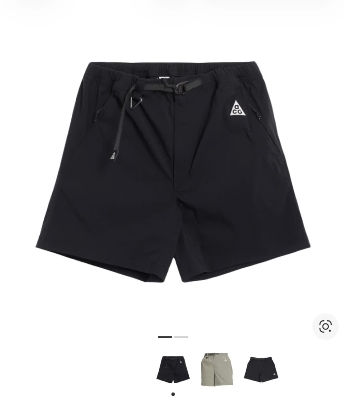 나이키 acg 하이킹 쇼츠 L 블랙 새상품 상품이미지2