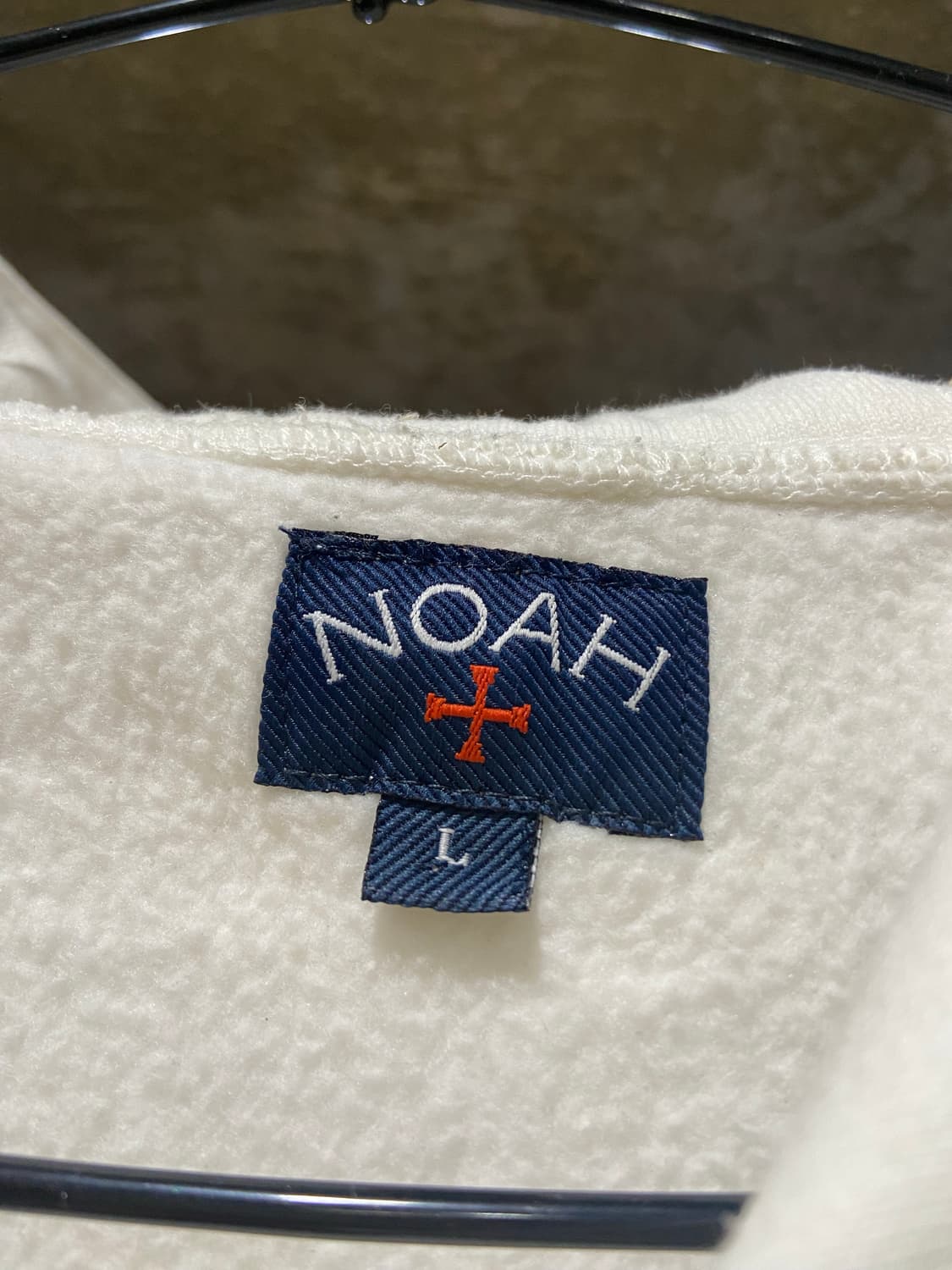 Noah 노아 코어 로고 후드 (화이트) 상품이미지3