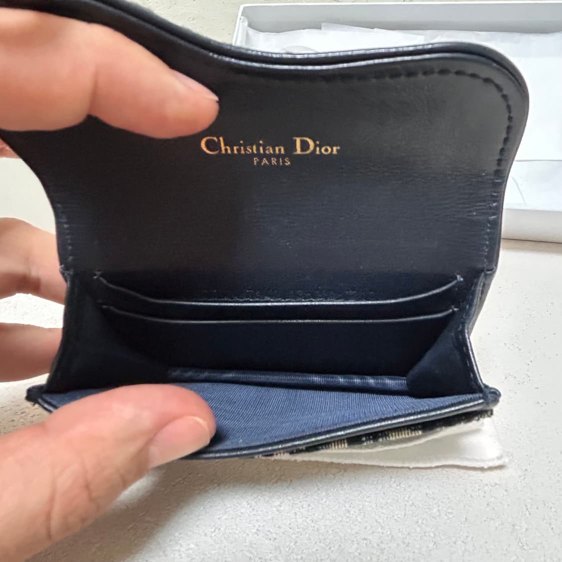 디올 오블리크 카드지갑 (풀박스) 상품이미지7