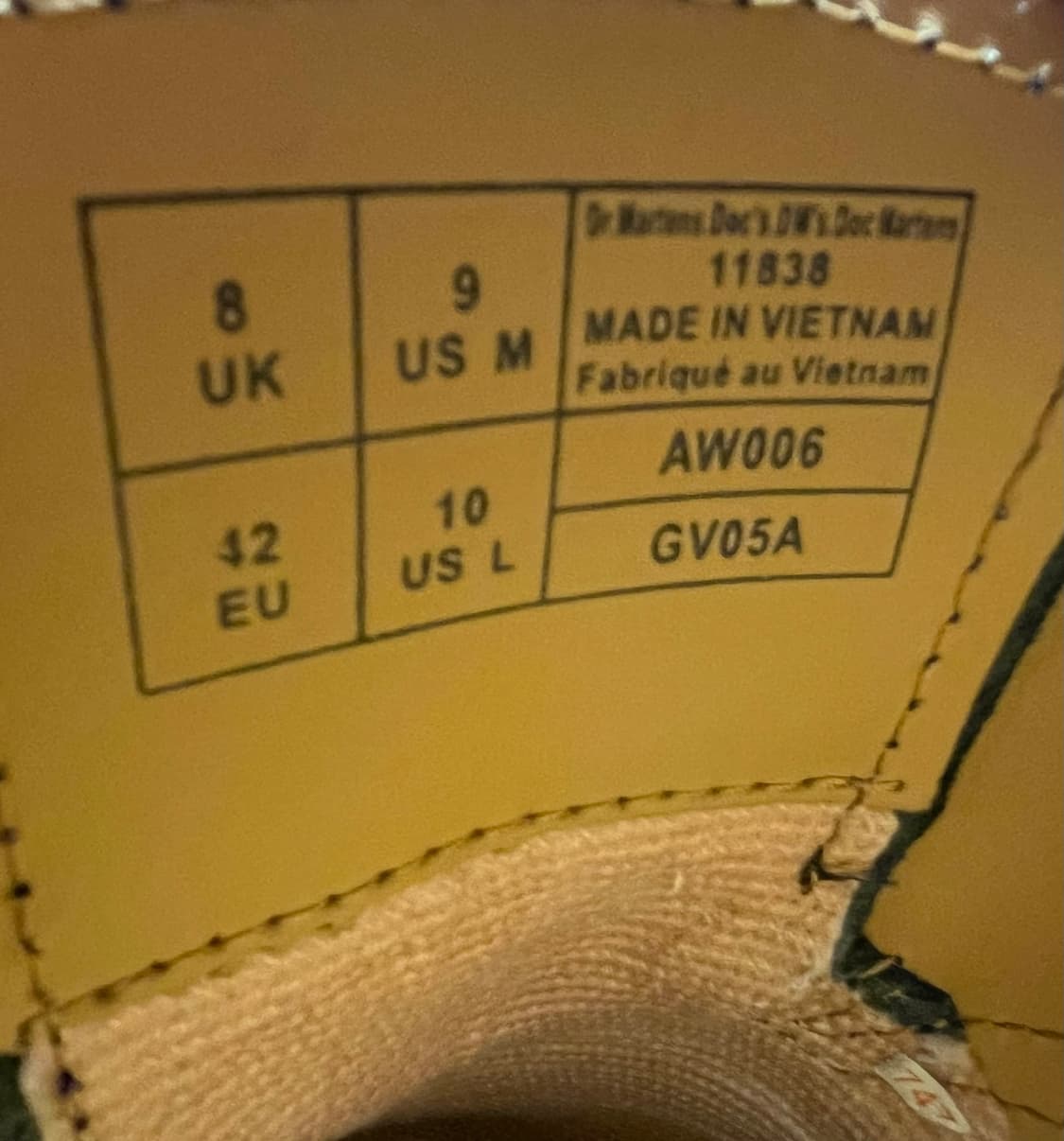 닥터마틴 1461 스무스 블랙 상품이미지2