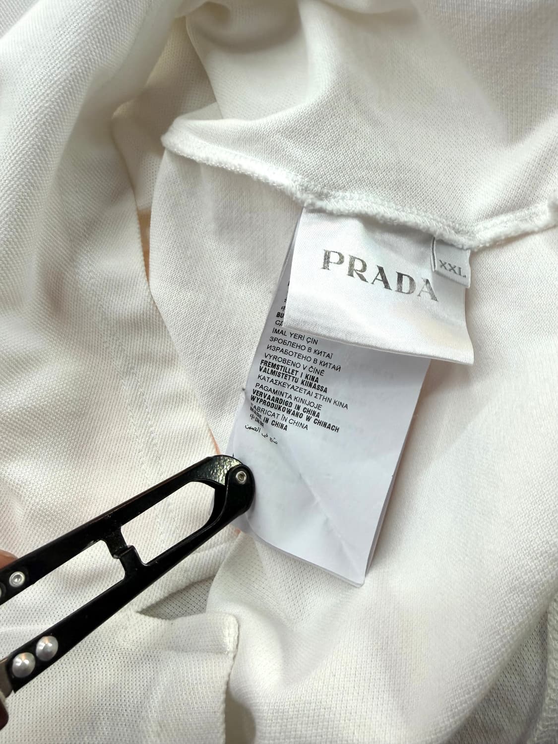 .105/ 프라다 레드탭 라이닝 PK 반팔 상품이미지8