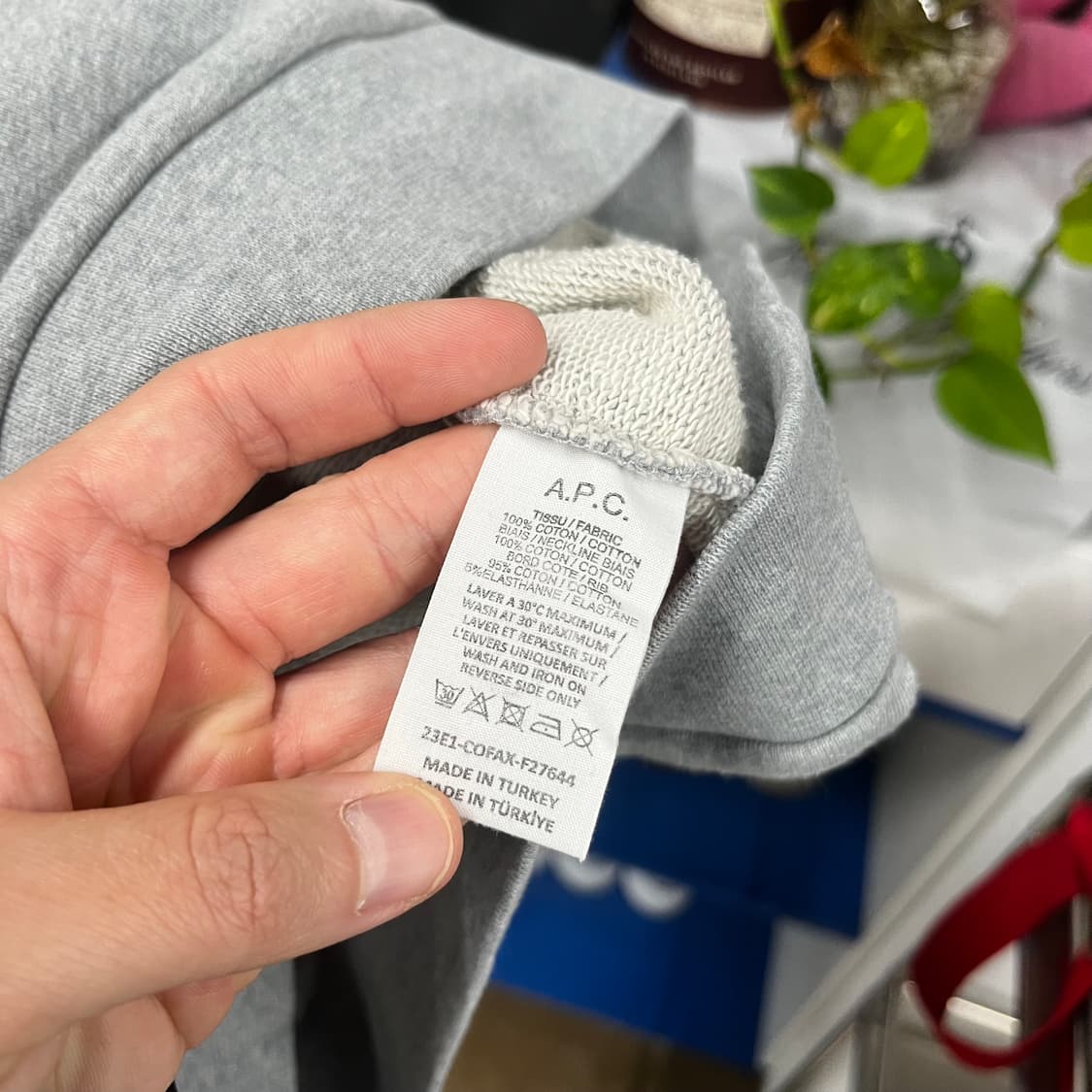 아페쎄 우먼 맨투맨 M 상품이미지4