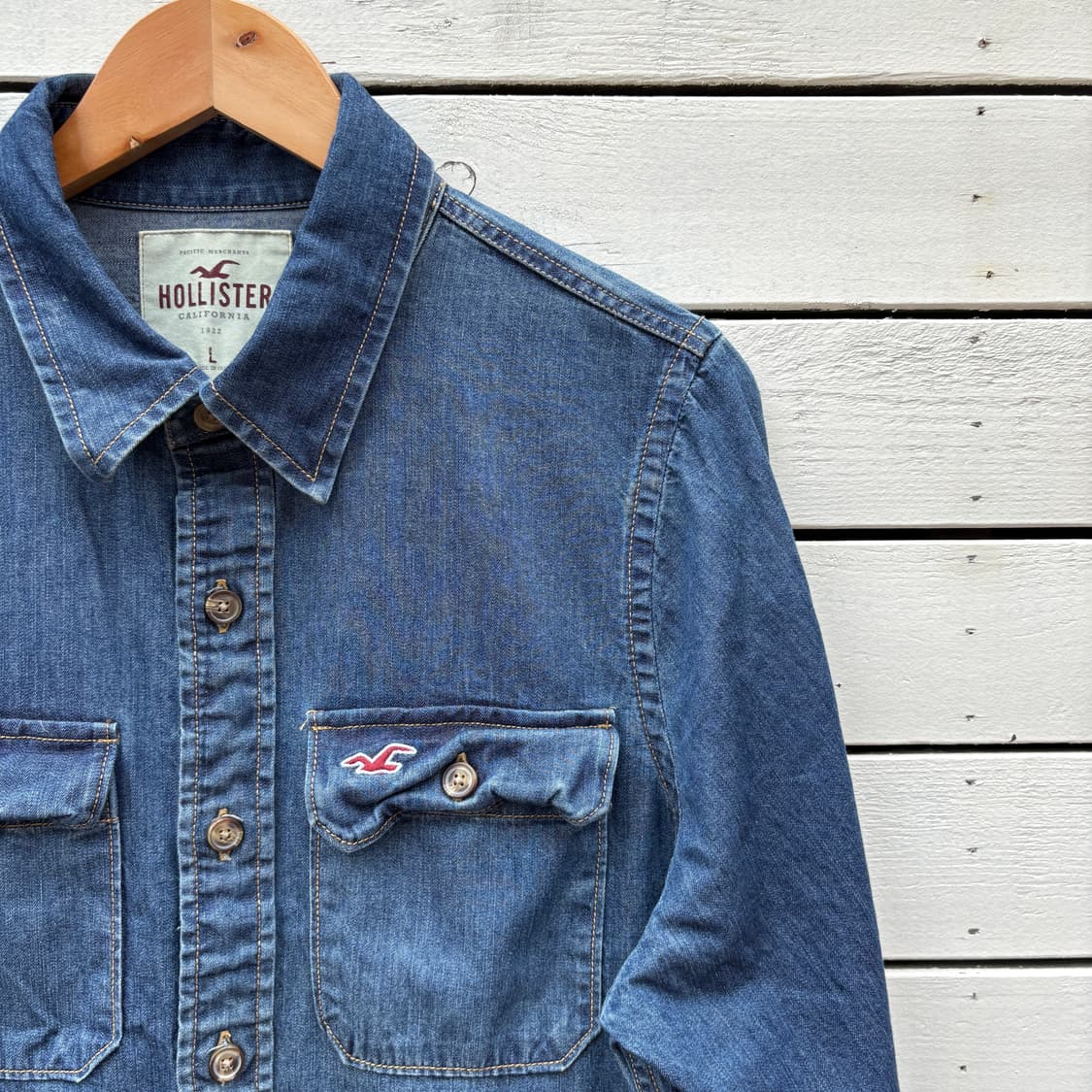 Hollister 홀리스터 데님 셔츠 상품이미지3