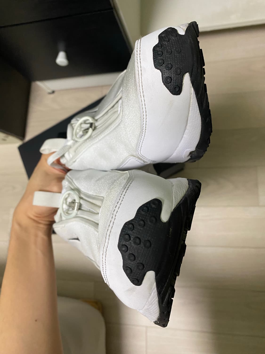 나이키 에어맥스 꼼데가르송 화이트 280 (265-270) 상품이미지6