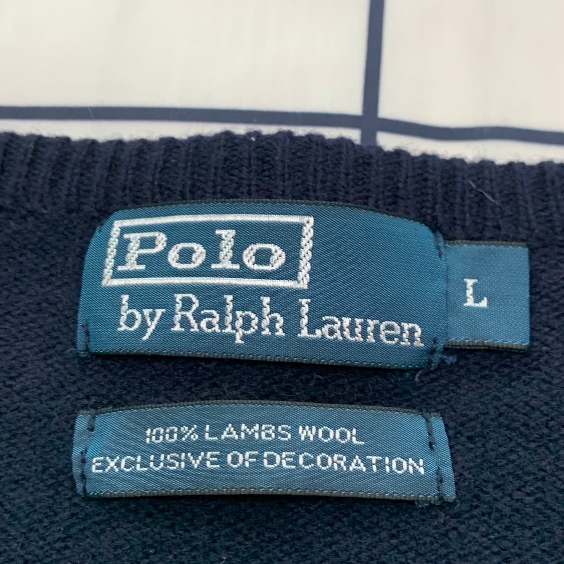 폴로 랄프로렌 브이넥 니트 상품이미지5