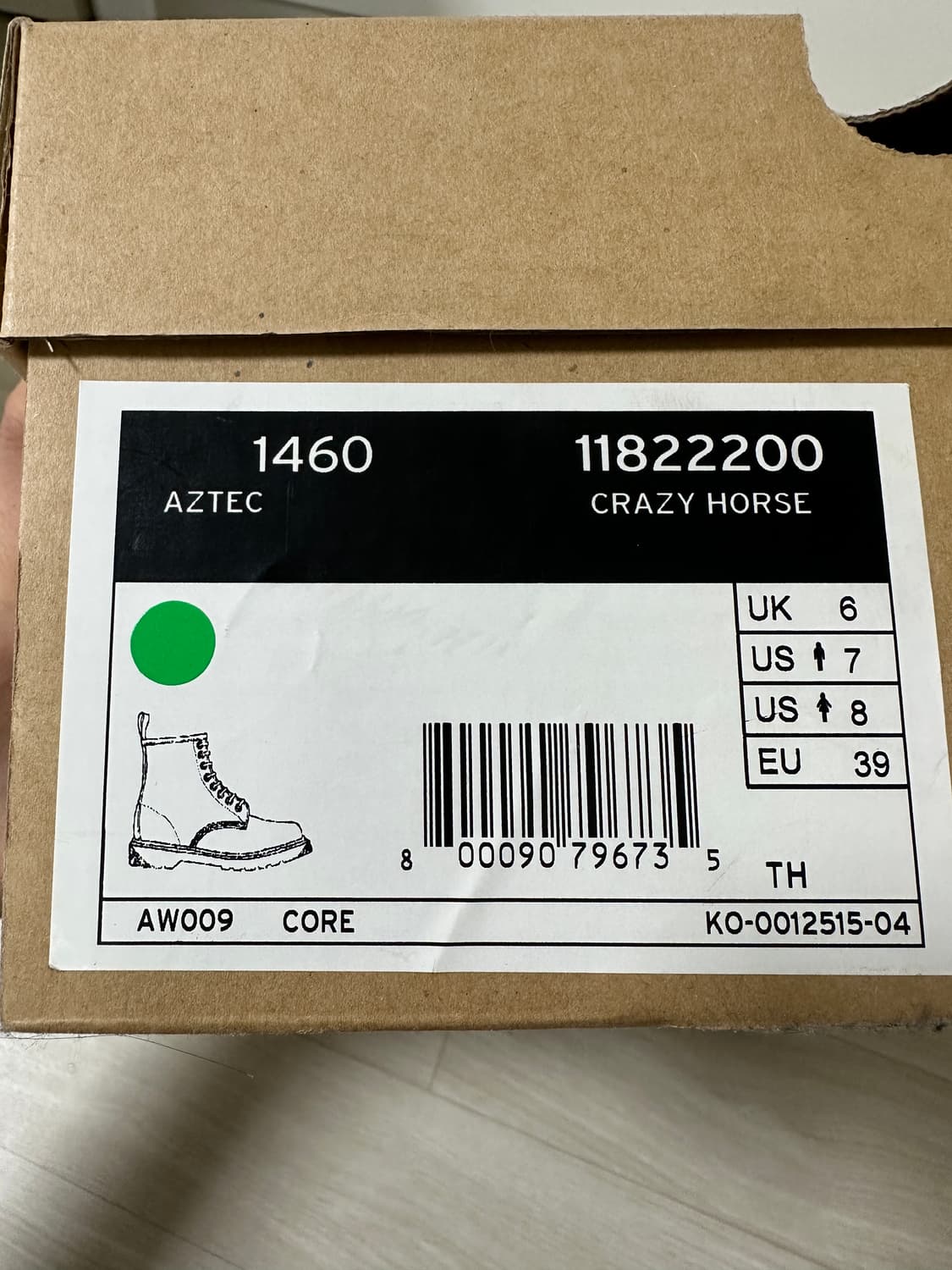 닥터마틴 1460 블랙 상품이미지2