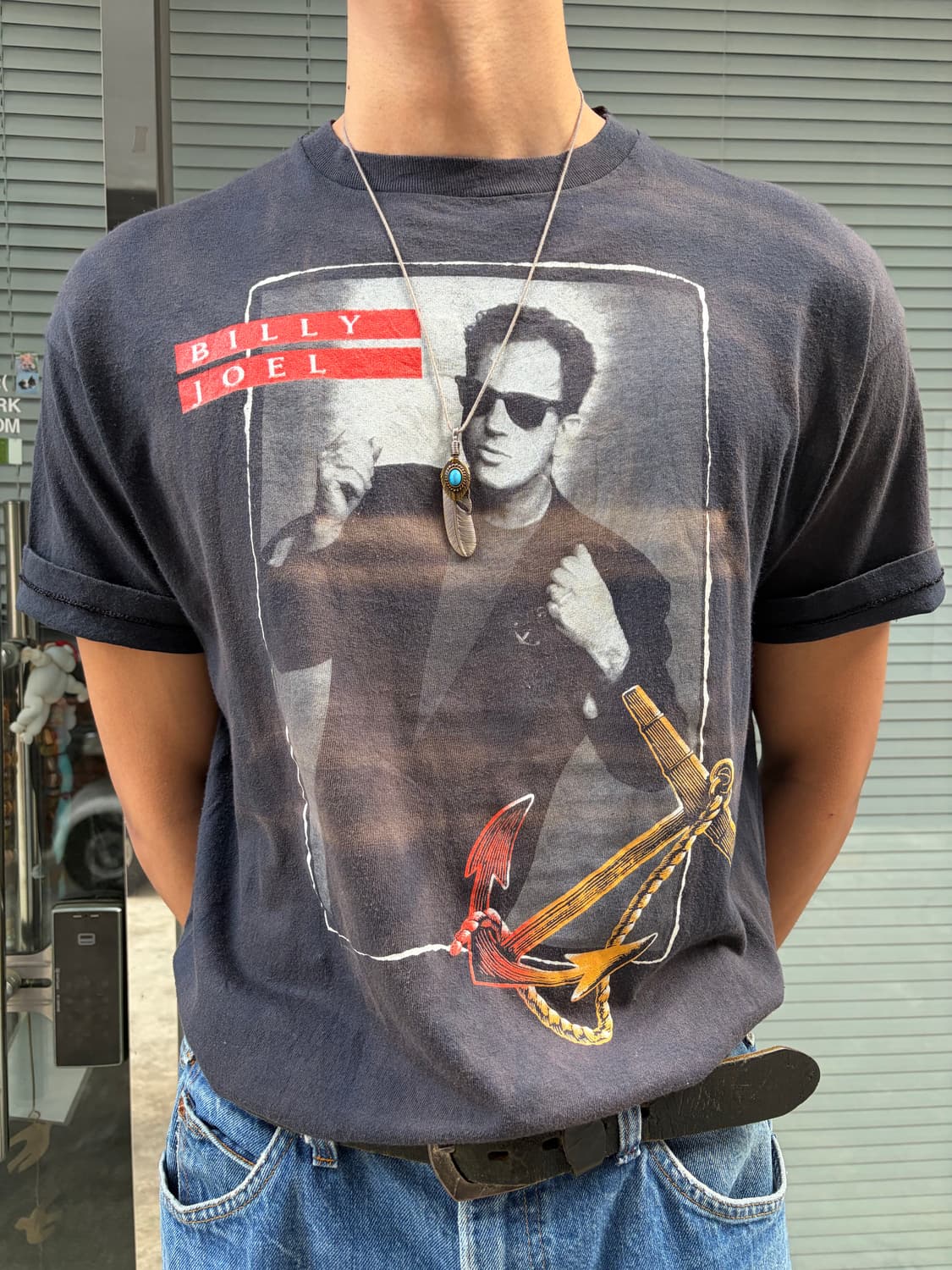 89-90 Billy Joel Storm Front tour T-sh 상품이미지4