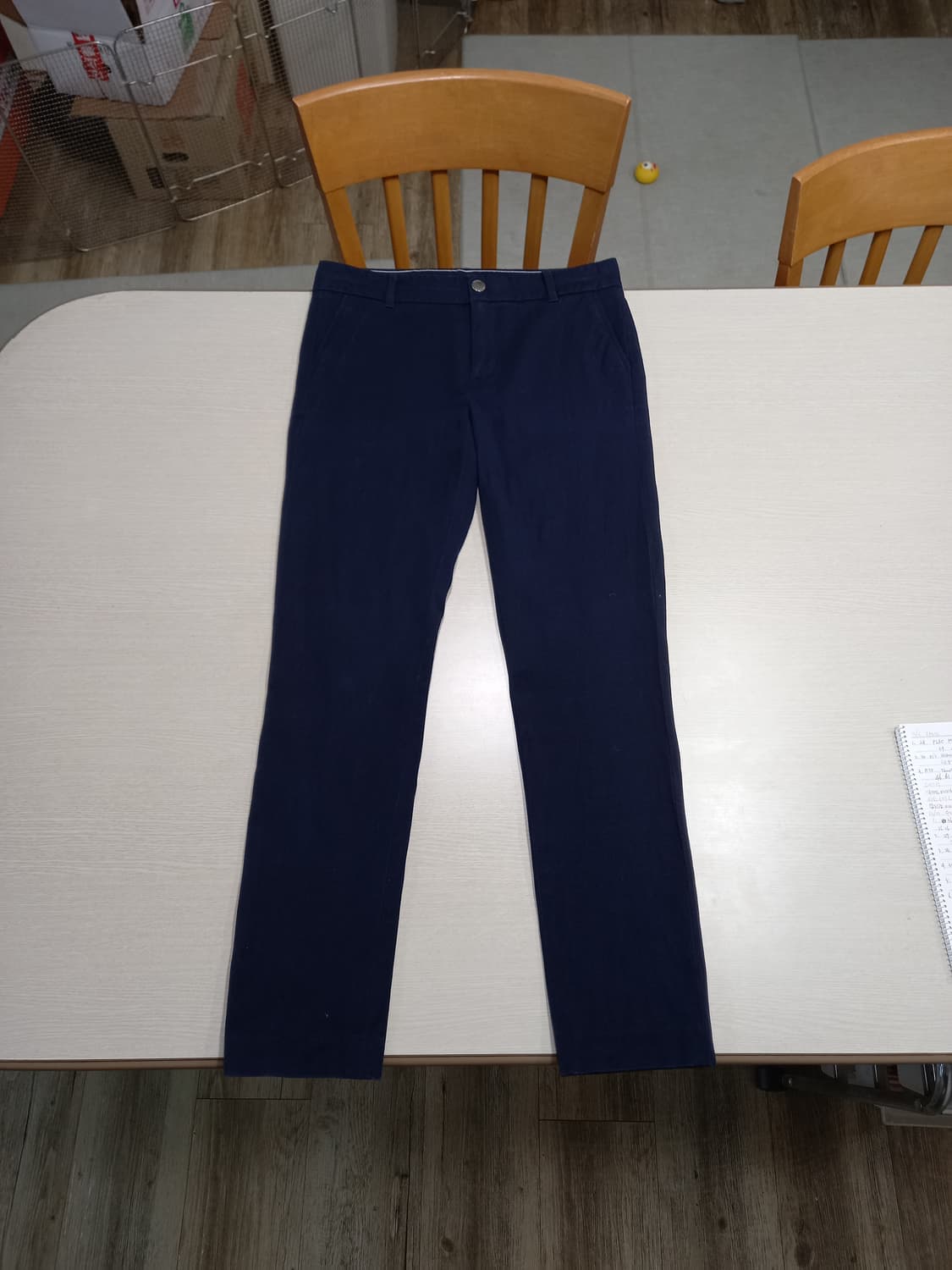 28 Tommy&Hilfiger 스판 슬림일자 치노 네이비 28-904 상품이미지1