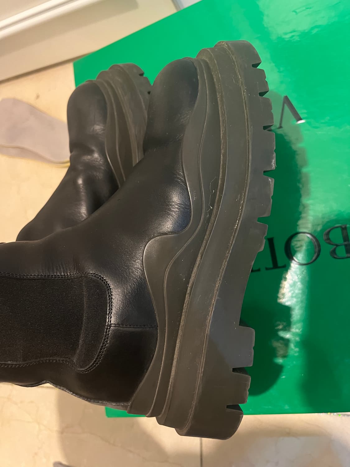 보테가베네타 타이어부츠 블랙캠핑 (42) 상품이미지4