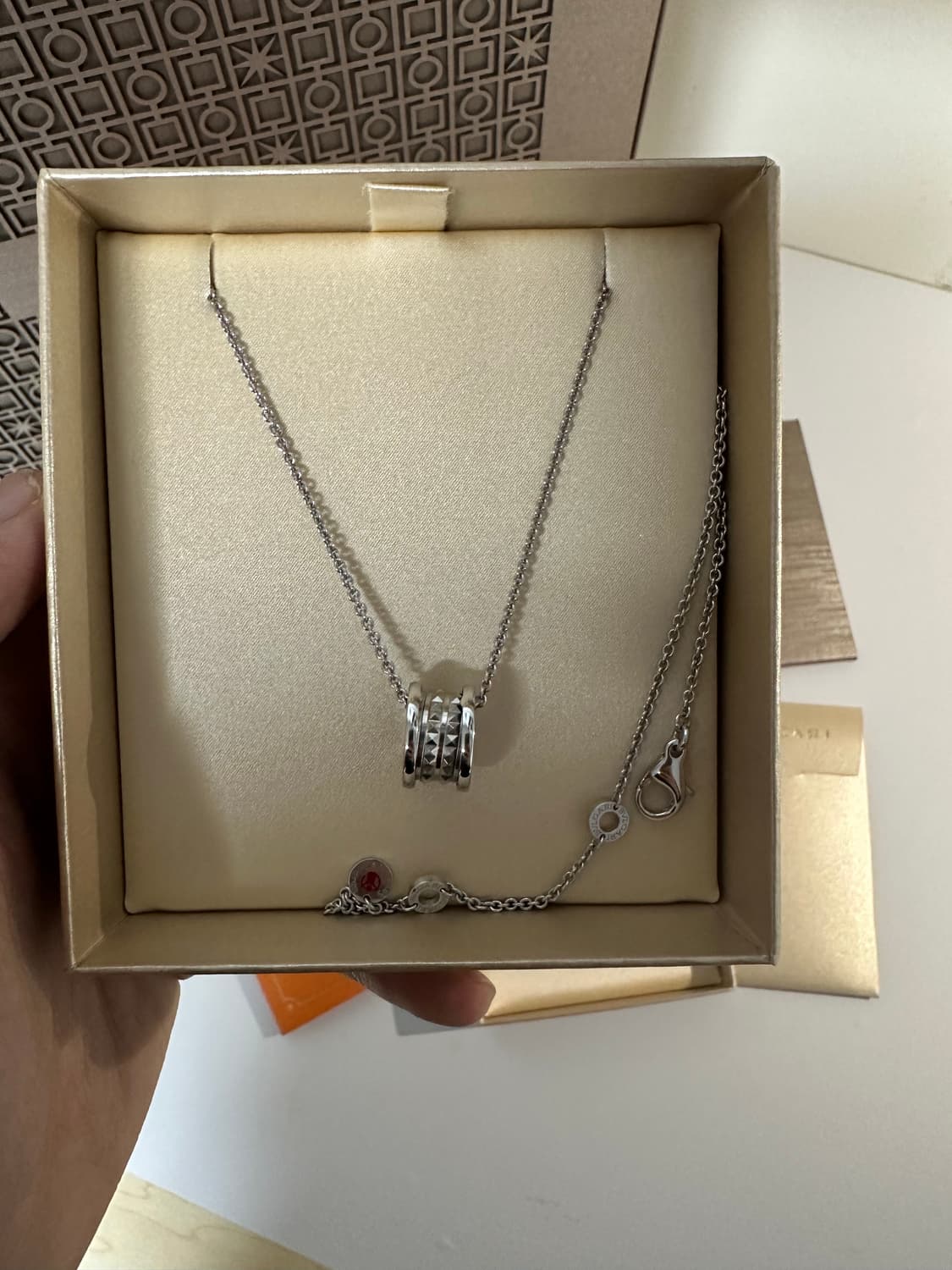 불가리 세이브더칠드런 목걸이 새상품급  상품이미지2