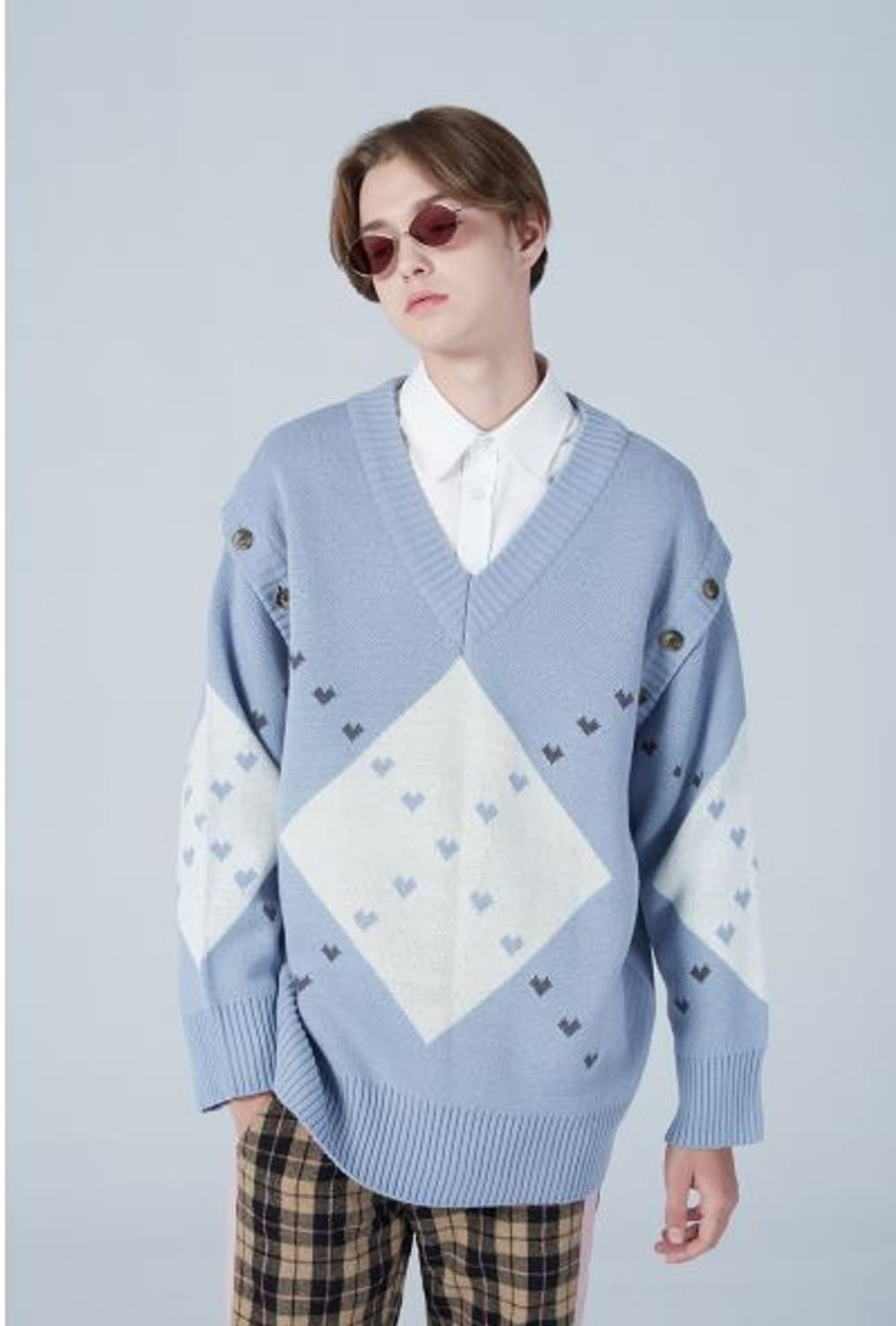 와이케이 울 니트 / 남성 니트/ 여성 니트  상품이미지2