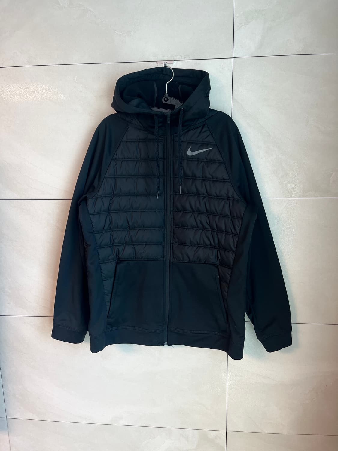 [2XL] 나이키 스우시 에어 경량 후드집업 블랙 상품이미지3