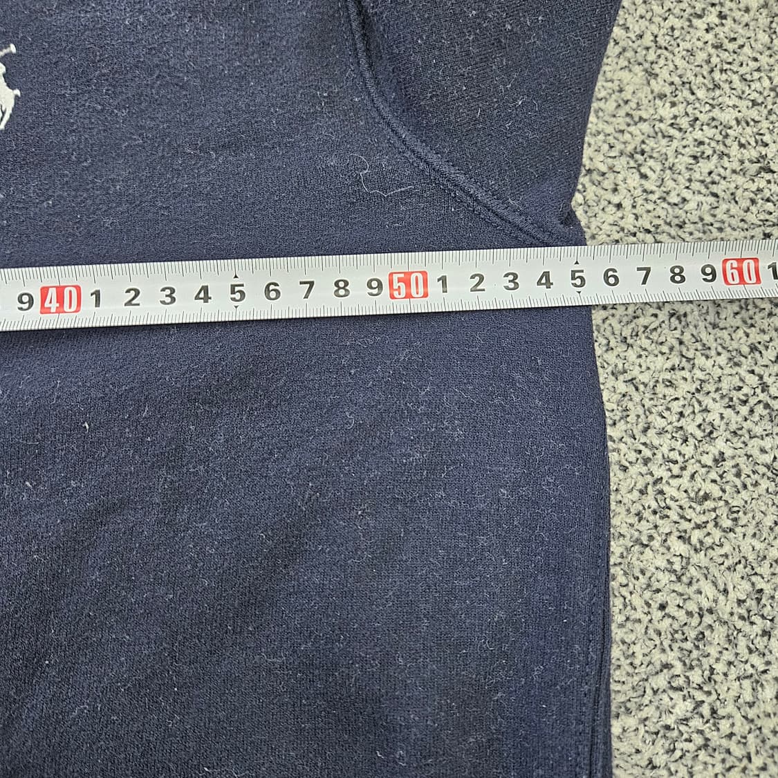 [M] 폴로 랄프로렌 스몰로고 기모 네이비 맨투맨 0102YH1 상품이미지8